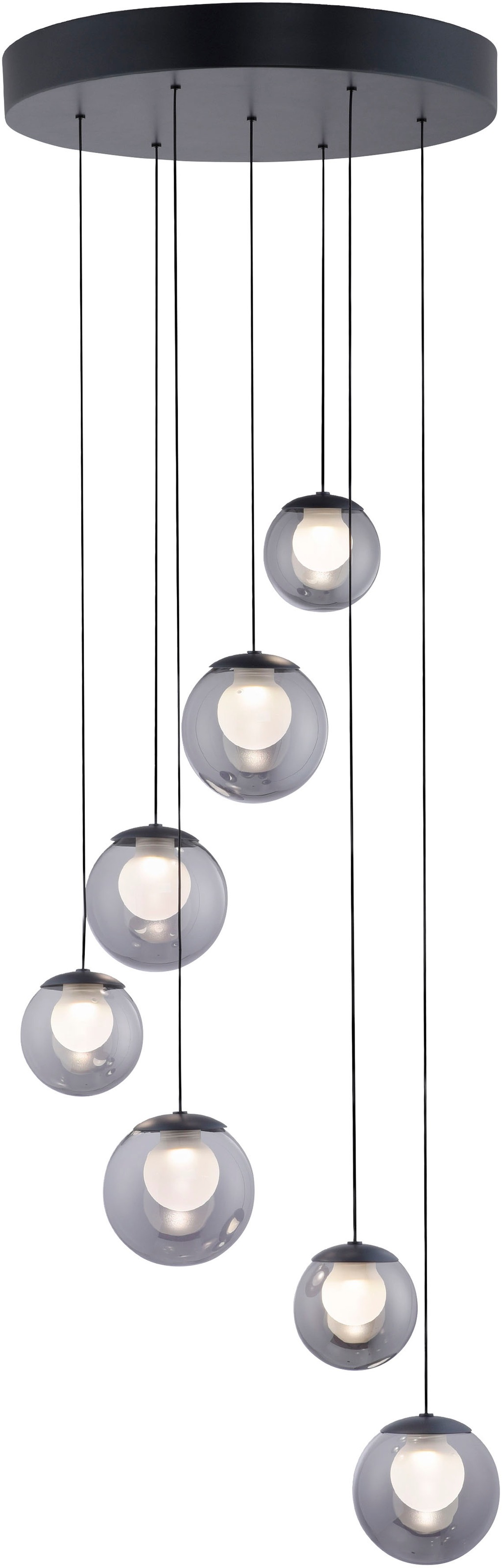Neuhaus PURE LED Pendelleuchte »PURE Popup« LED-Board 1 Stk. warmweiß - kaltweiß Comfort Lift, CCT, dimmbar über Fernbedienung