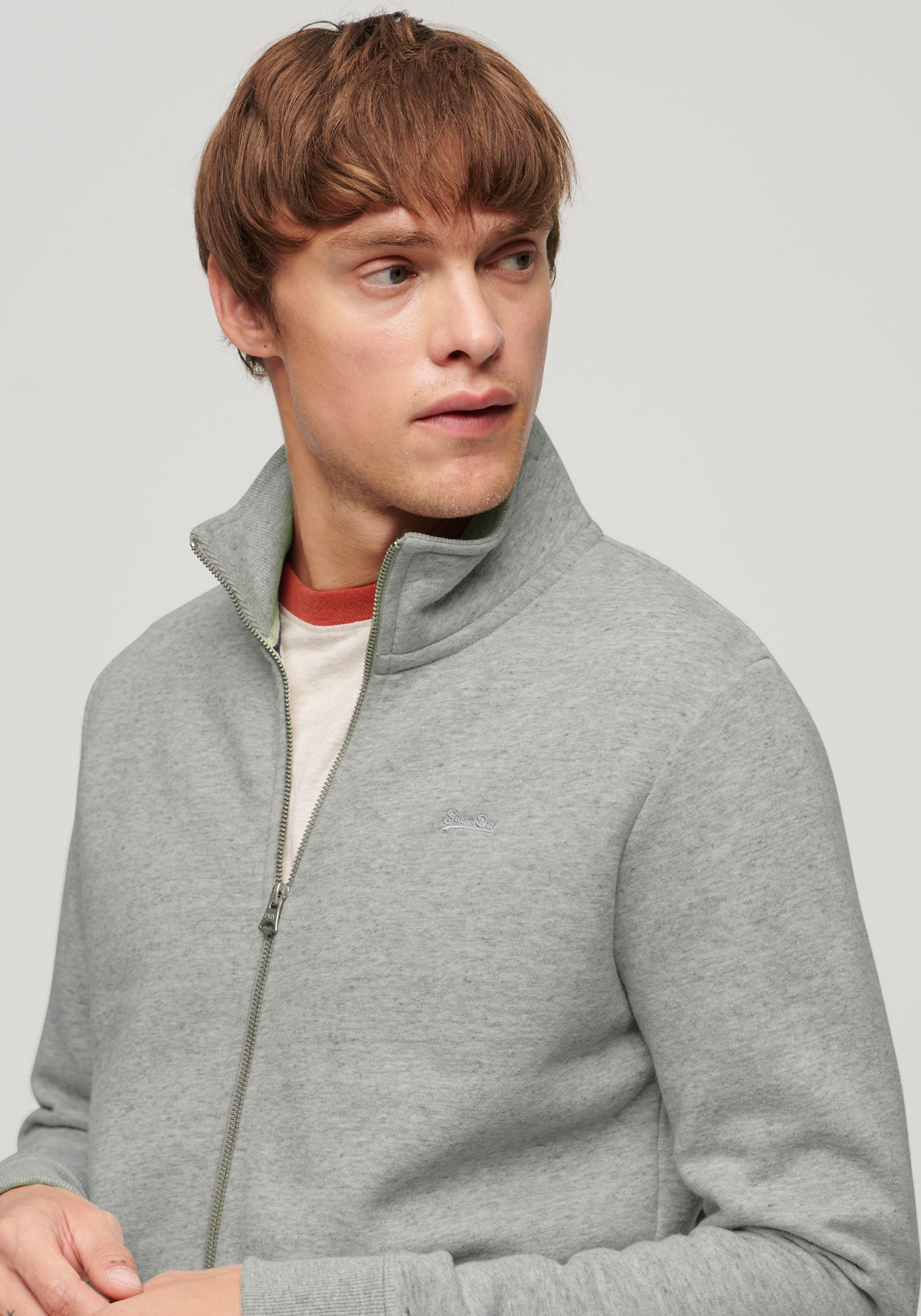 Superdry Sweatjacke »ESSENTIAL LOGO ZIP TRACK TOP«