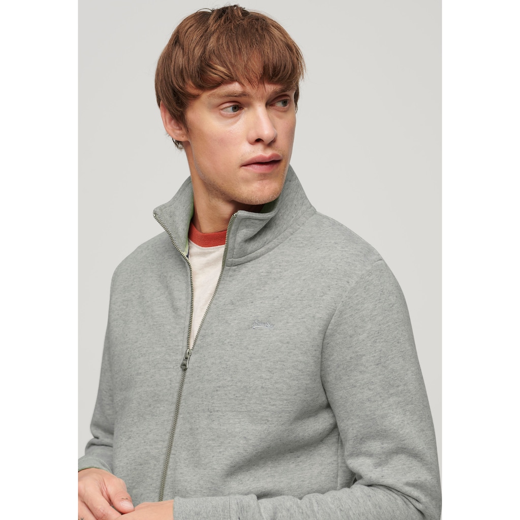 Superdry Sweatjacke »ESSENTIAL LOGO ZIP TRACK TOP«