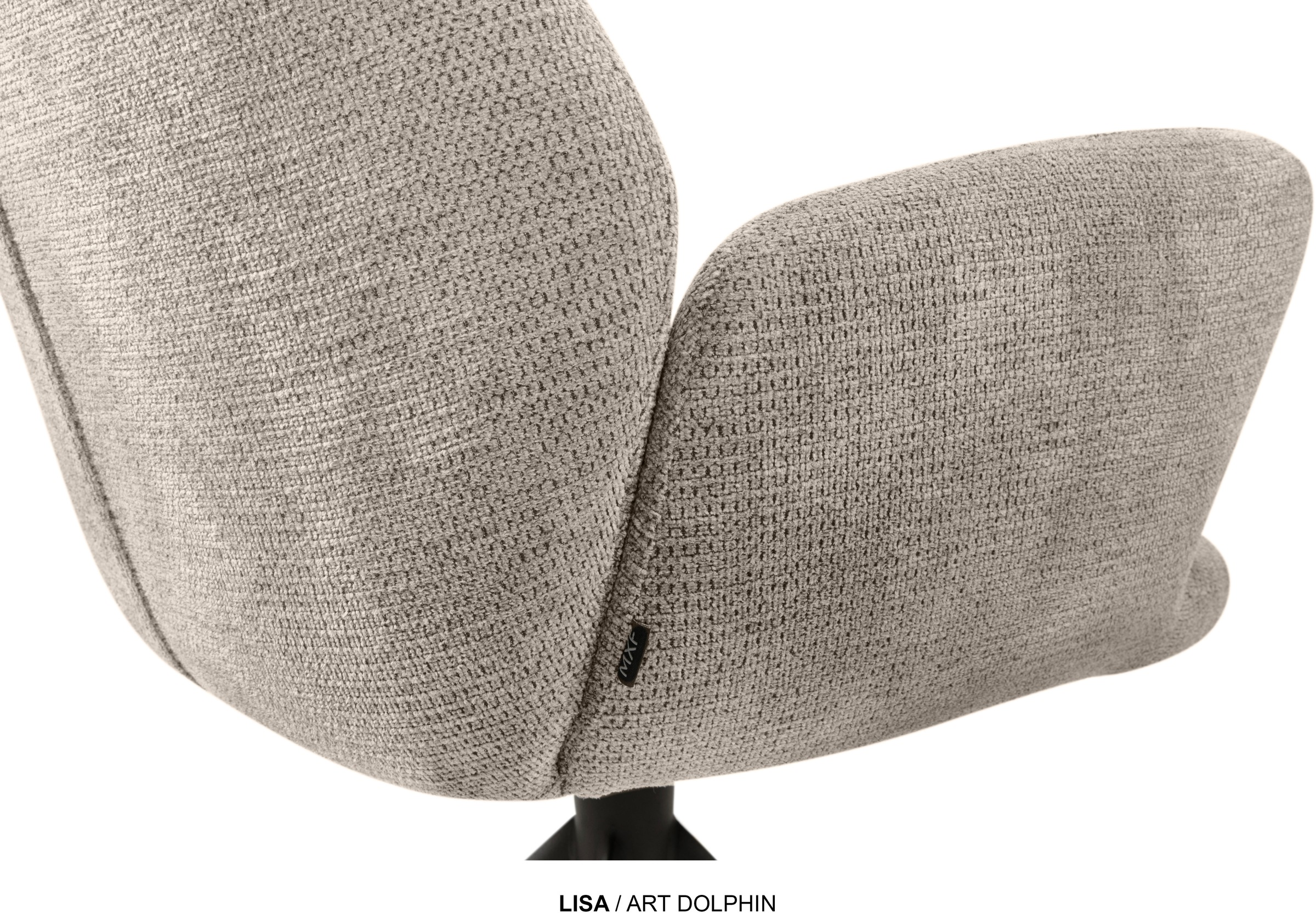 OMG Design Esszimmerstuhl »Lisa« (Set) 1 Stk.Drehstuhl mit auto-return, Armlehnenstuhl