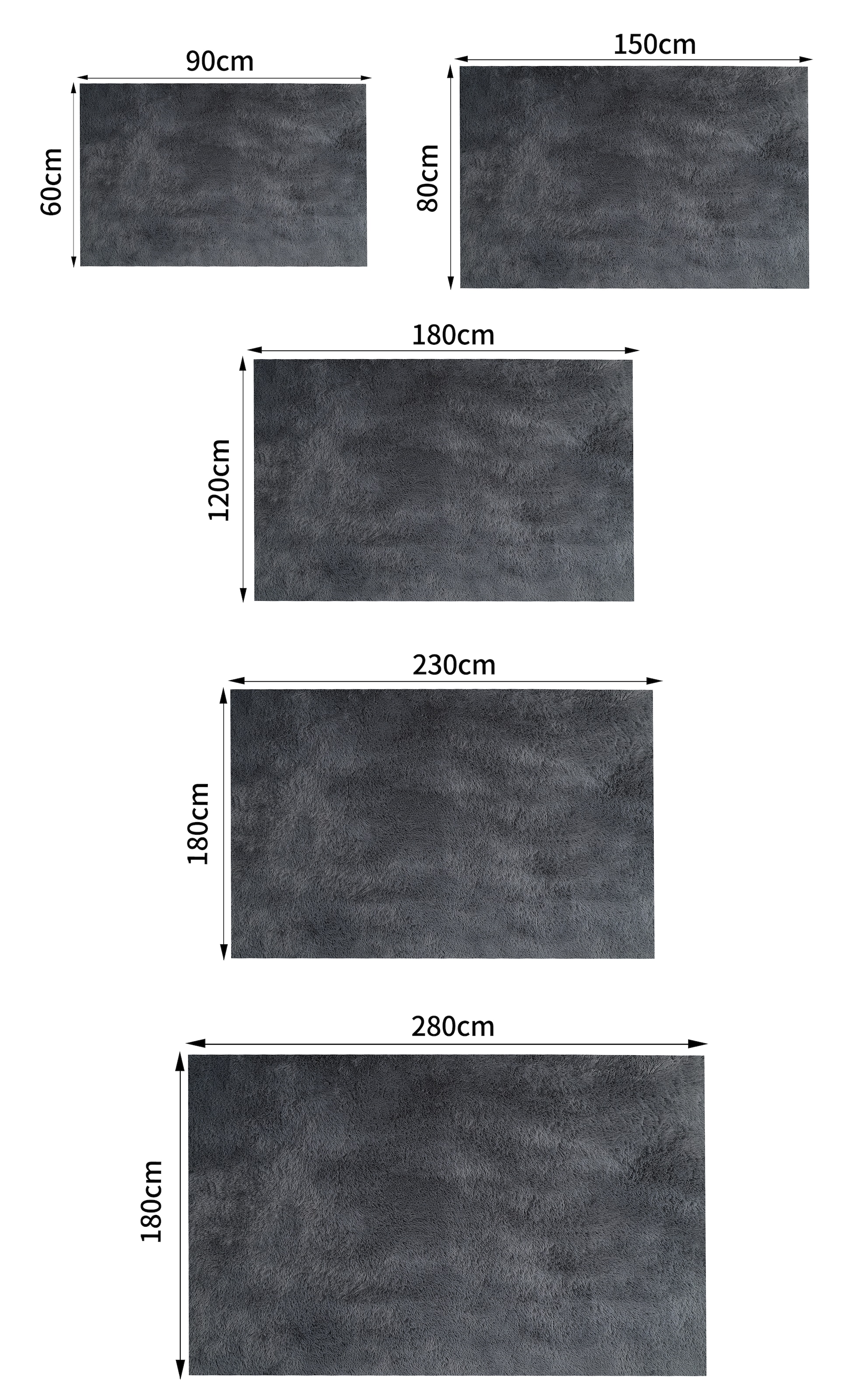 my home Hochflor-Teppich »Leava, besonders weich und kuschelig, leichter Glanz«, rechteckig, 37 mm Höhe, uni, Mikrofaser Teppiche, Wohnzimmer, Schlafzimmer, Esszimmer