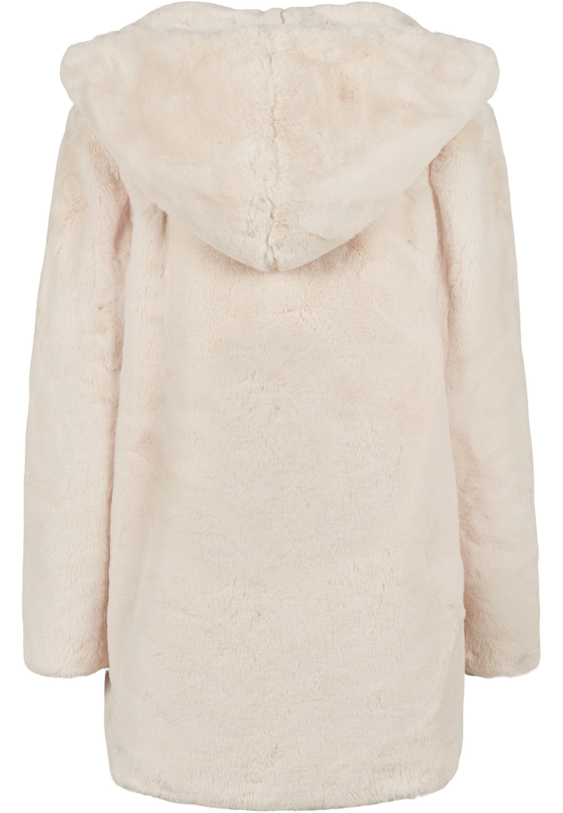 URBAN CLASSICS Parka "Urban Classics Damen Ladies Hooded Teddy Coat" 1 Stk. günstig online kaufen