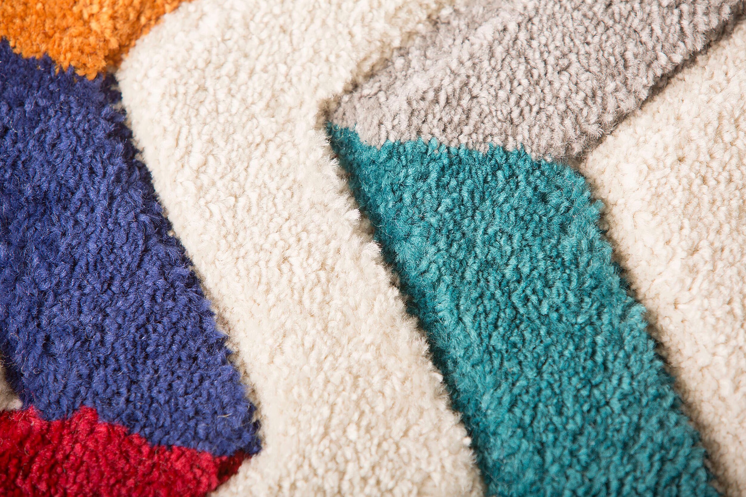FLAIR RUGS Teppich »Bolero«, rechteckig, fußbodenheizungsgeeignet, geometrisches Muster, Zickzack