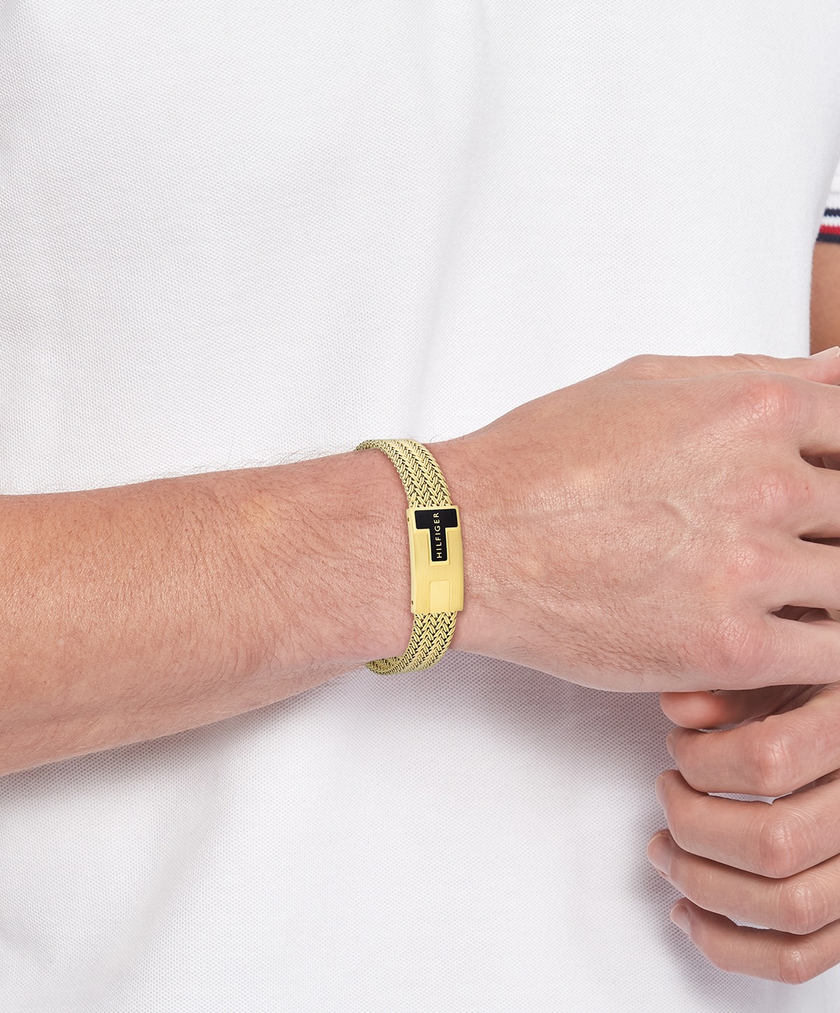 Tommy Hilfiger Edelstahlarmband »NAUTICAL MESH«