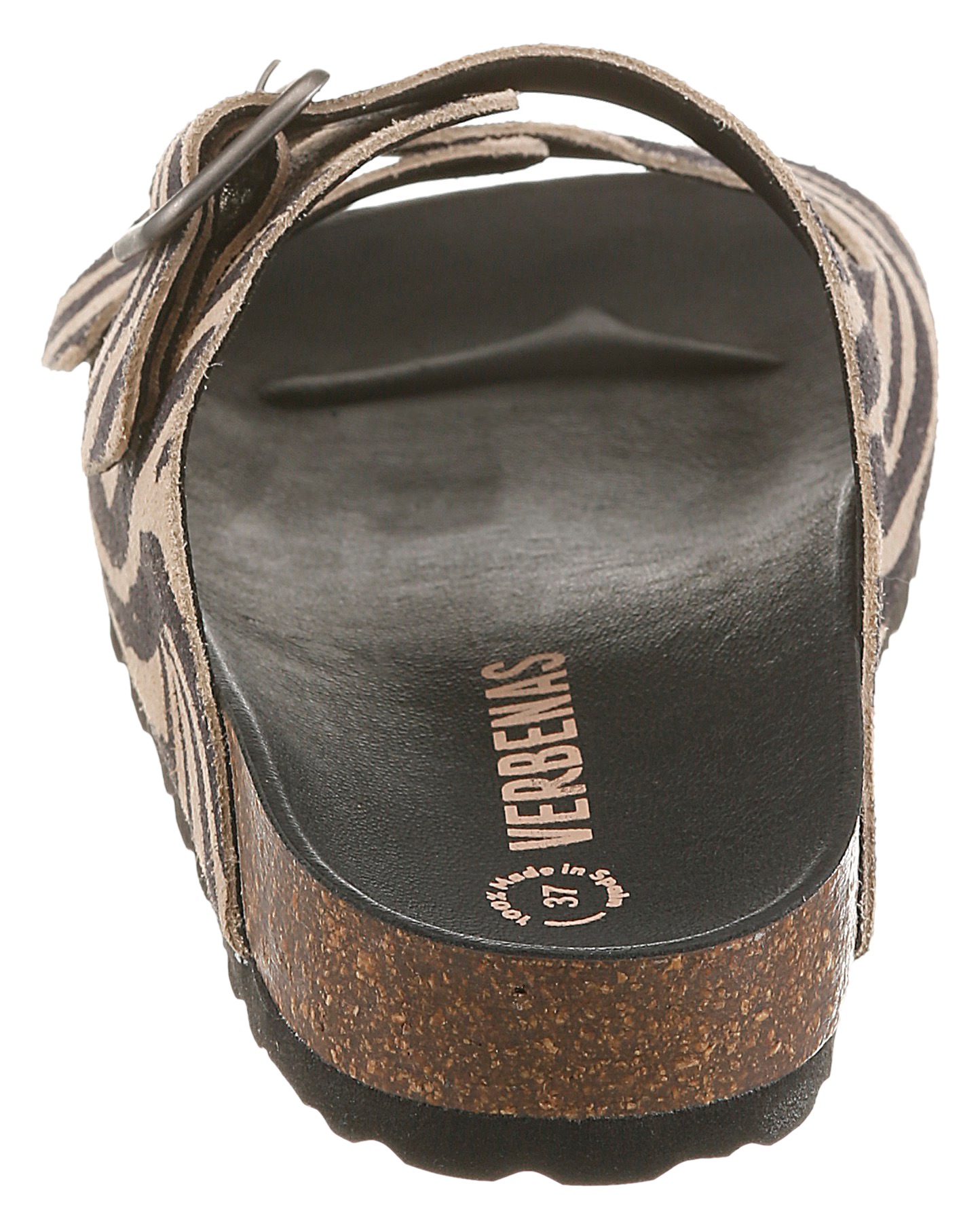 VERBENAS Pantolette "RANDEL ZEBRA" Sommerschuh, Hausschuh, Urlaubsschuh mit günstig online kaufen