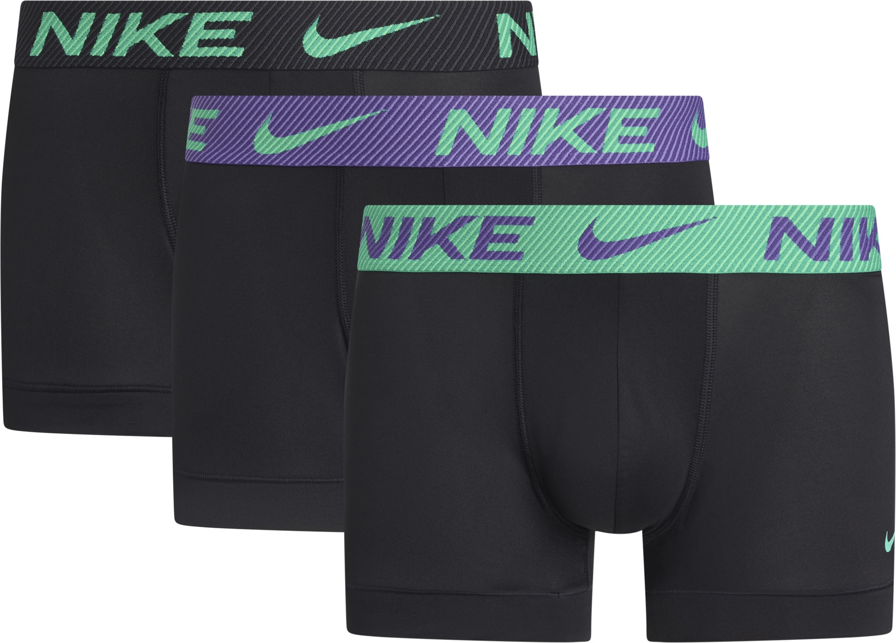 NIKE Underwear Trunk "TRUNK 3PK" Packung, 3er, 3 Stk. mit NIKE Logo-Elastik günstig online kaufen
