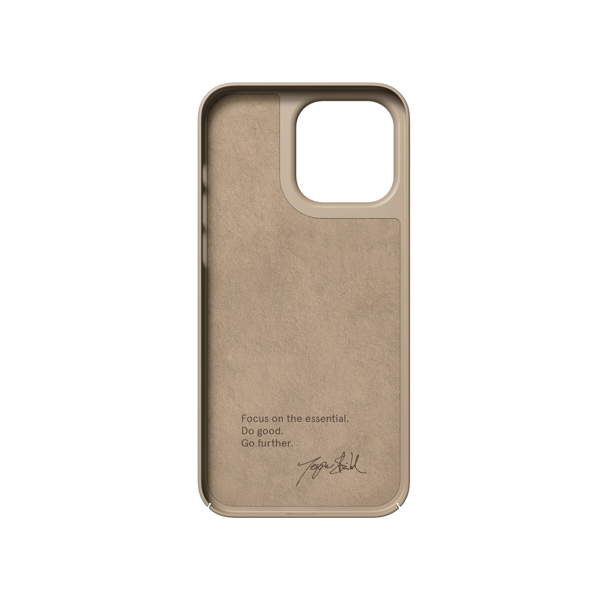 Nudient Backcover »Nudient Thin for iPhone 14 Pro Max clay Beige«, iPhone 14 Pro Max