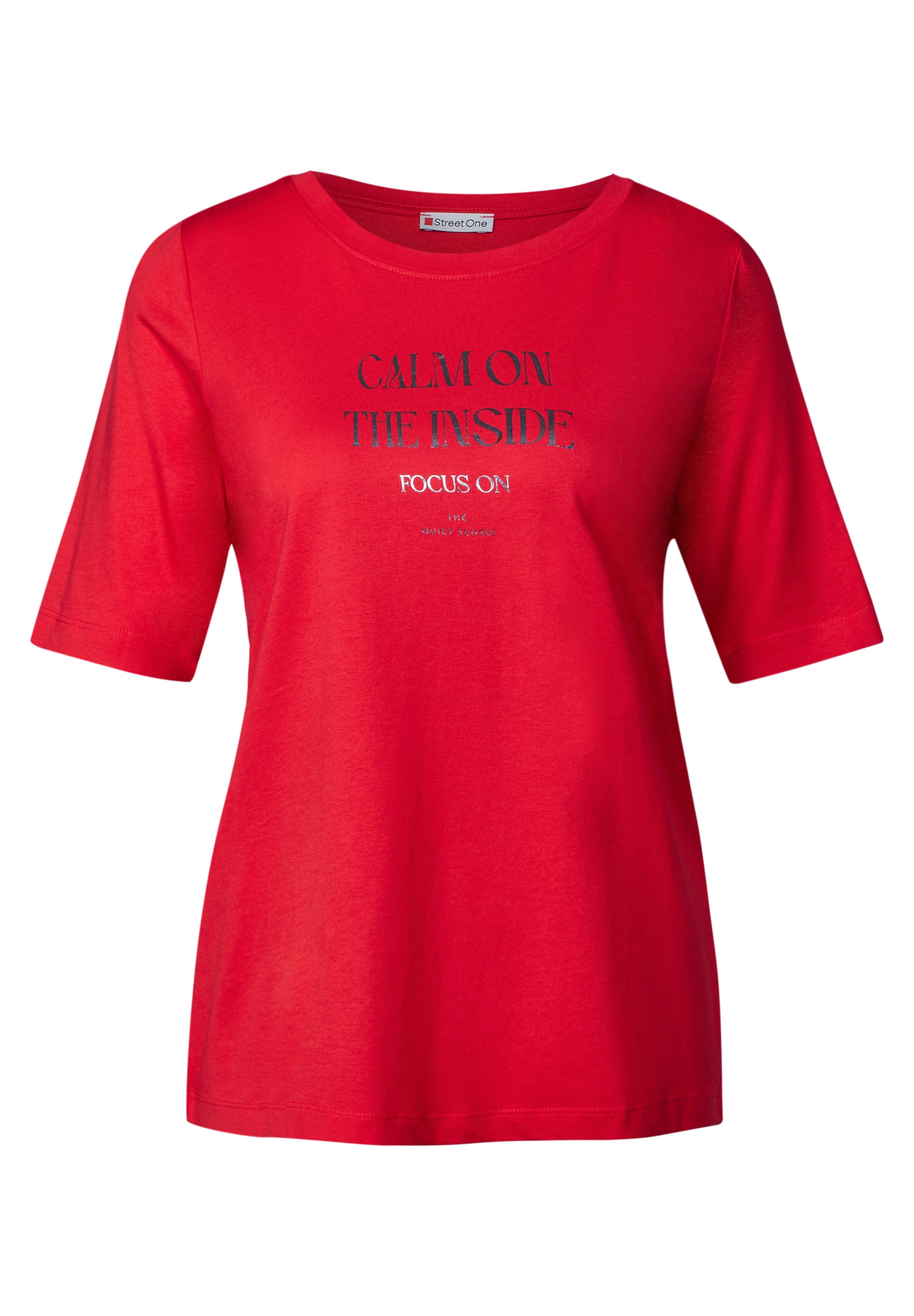 STREET ONE T-Shirt, mit Schriftzug