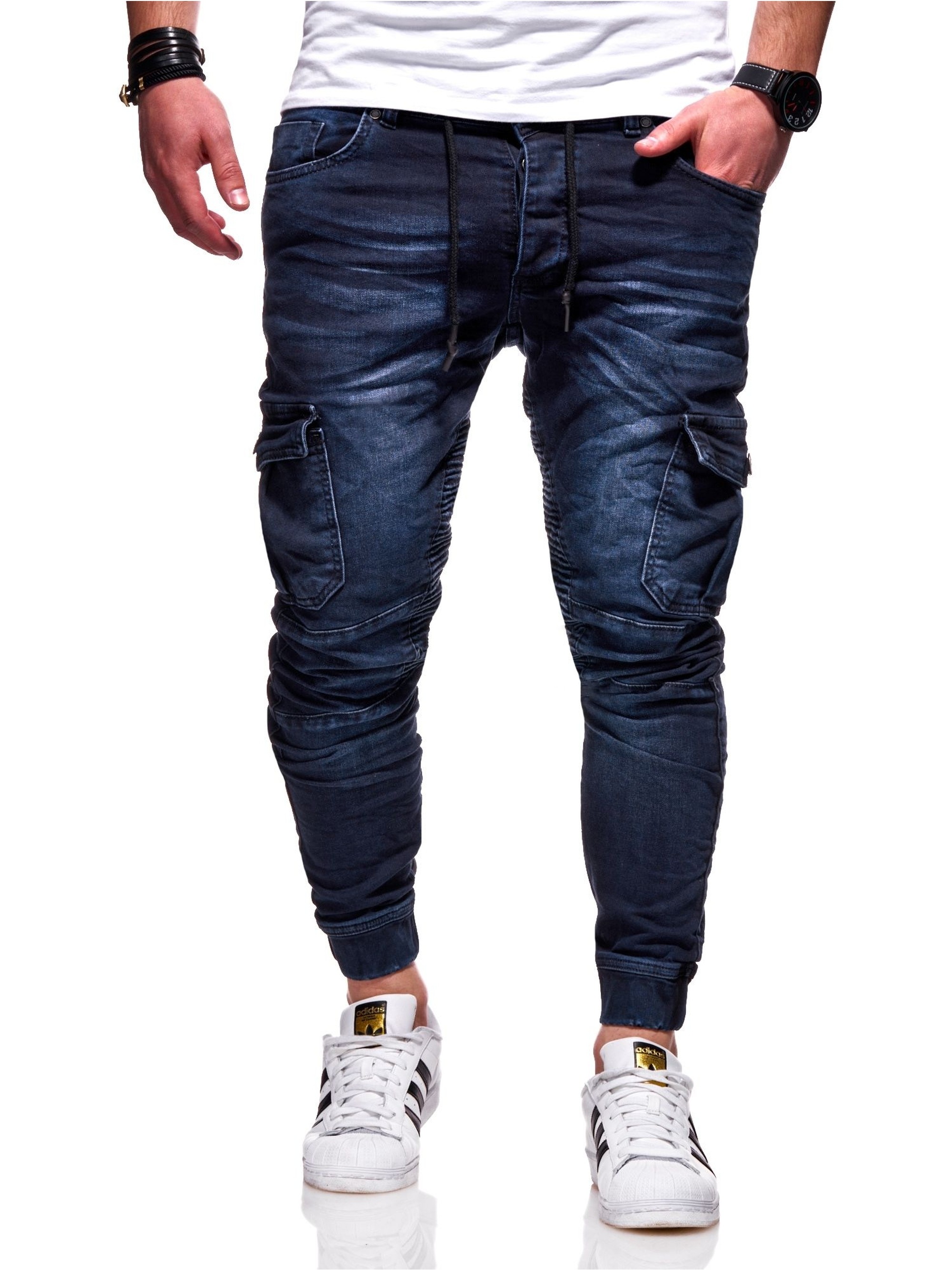 behype Slim-fit-Jeans »BILLY«, mit praktischen Taschen
