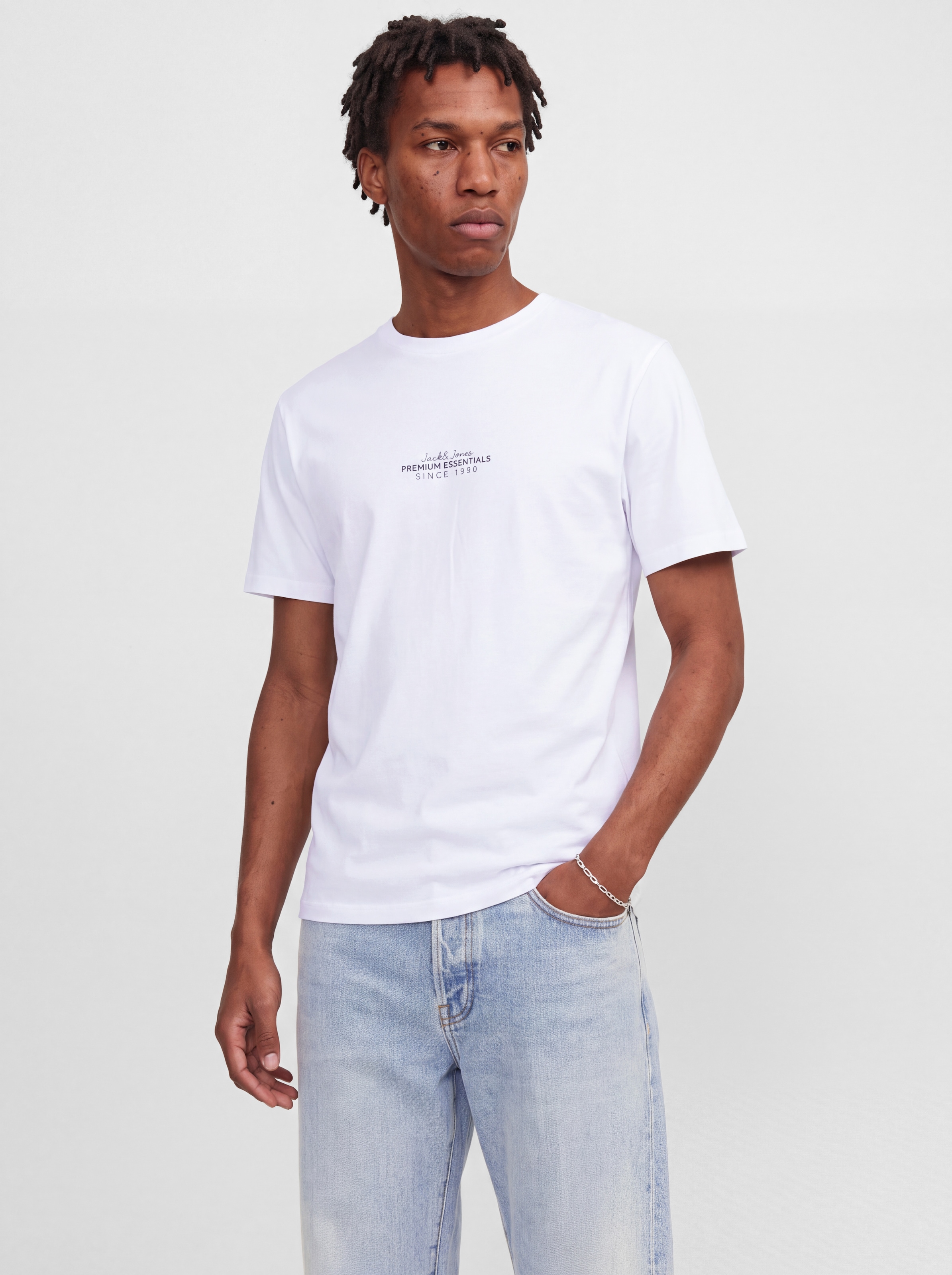 Jack & Jones T-Shirt »JPRBLALOKI SS TEE FST« Baumwolle, regular fit