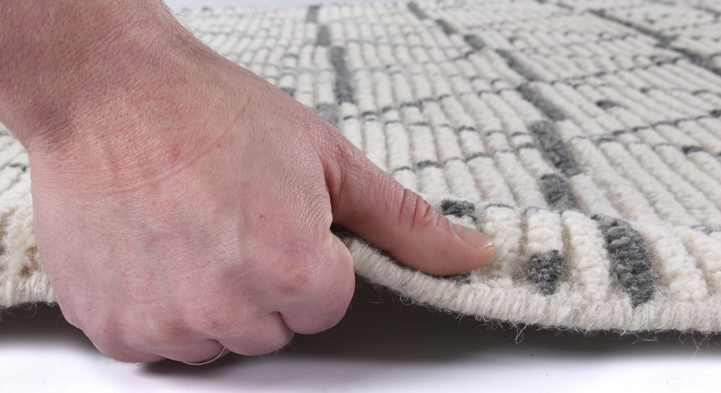 TOM TAILOR HOME Teppich »Nomad«, rechteckig, 5 mm Höhe, handgewebt, mit Fransen, Boho-Style