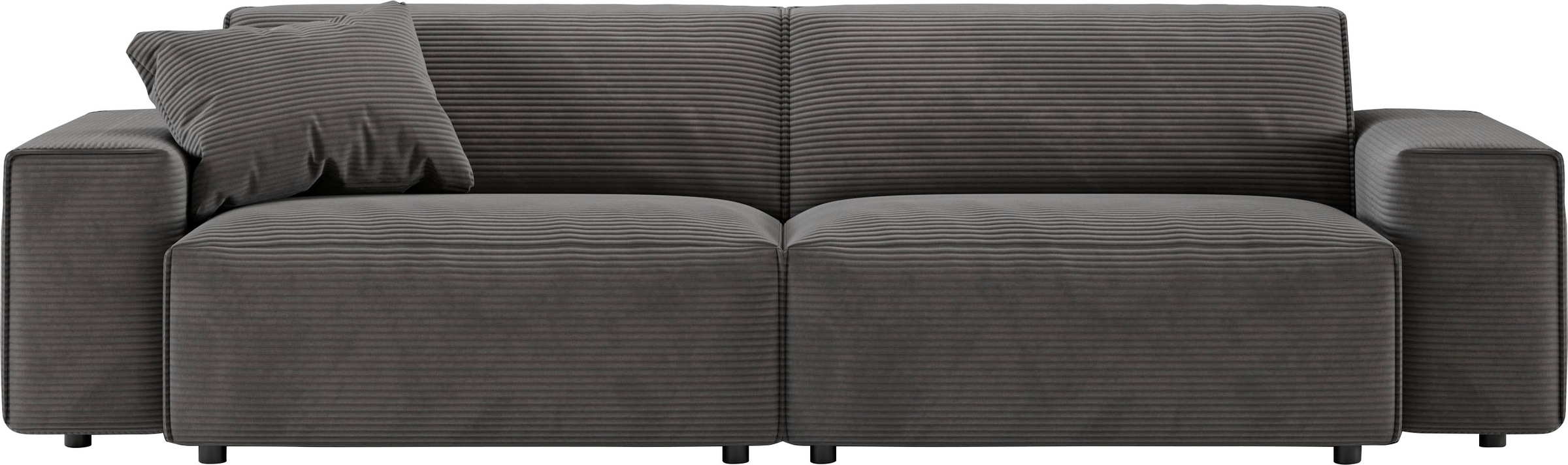 andas Big-Sofa »Glimminge  auch in Breitcord, Feincord + Easy care-Bezug,«, besondere Kedernähte Zierkissen