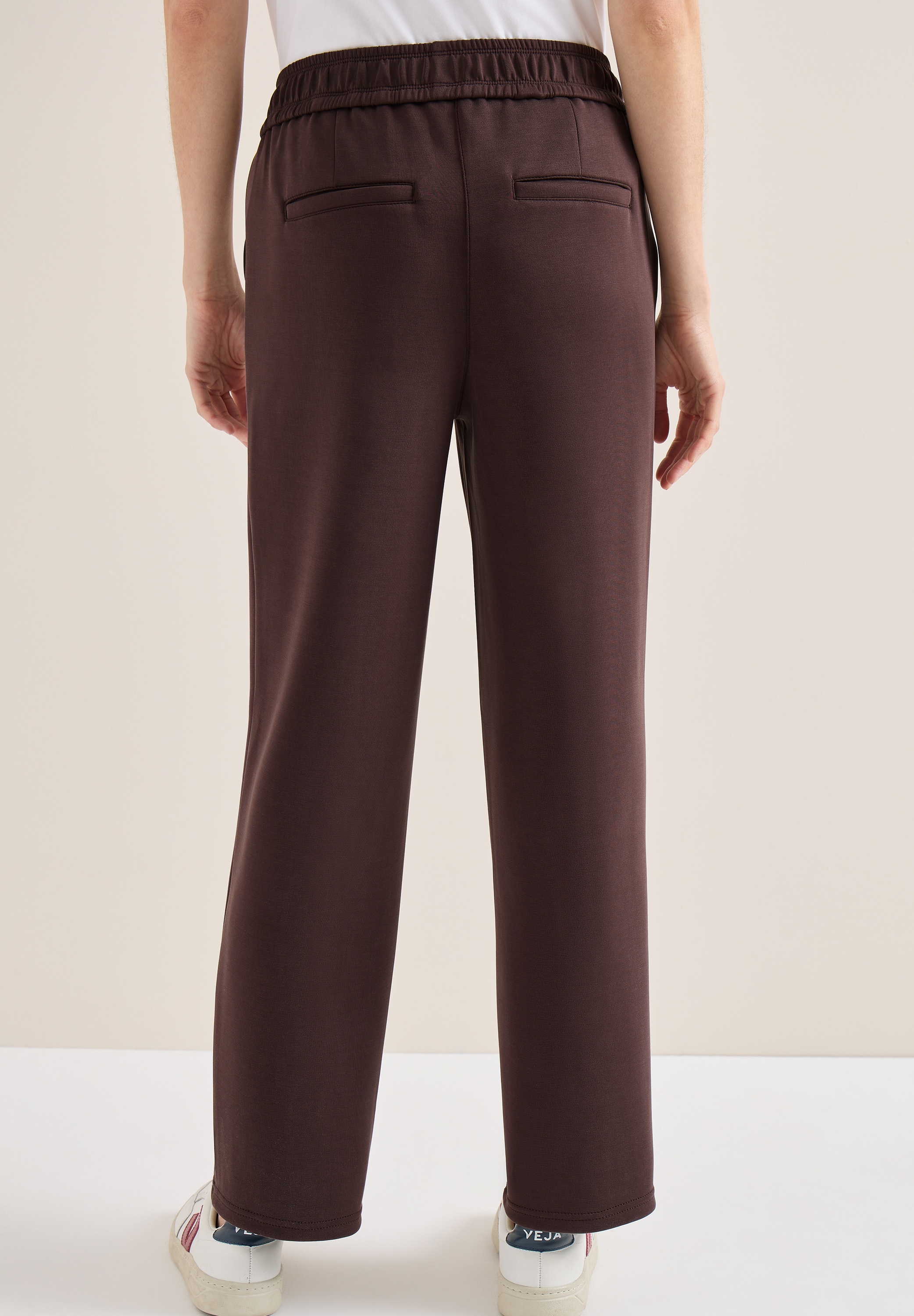 Cecil Stoffhose "Style Neele" Silk Touch Hose mit Gummizug und Viskose