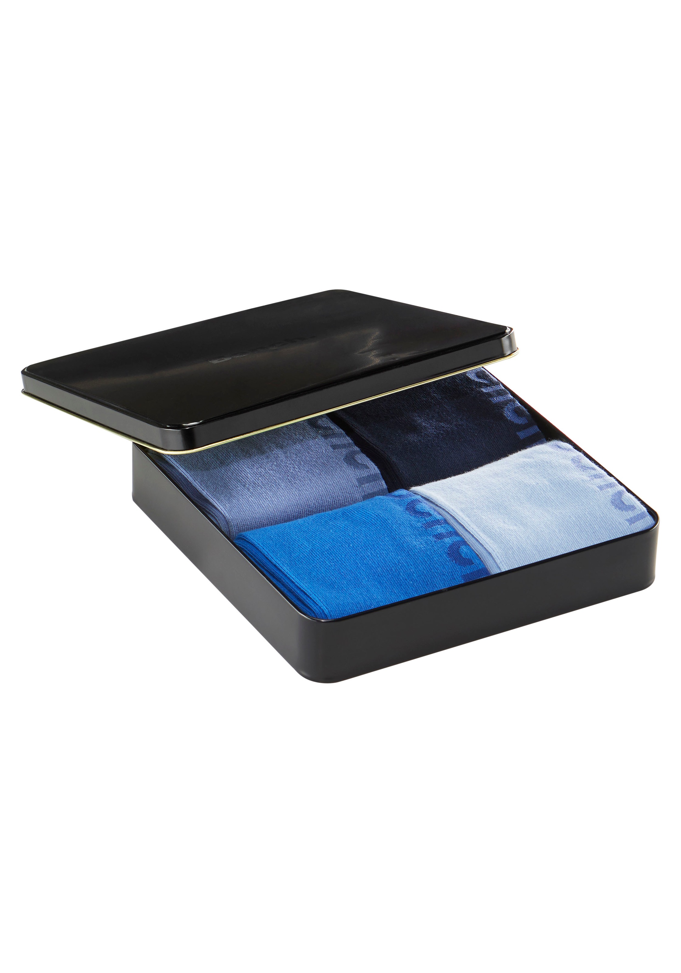 Bench. Socken Dose, 4 Stk. tlg. mit farbigen Innenbündchen, sortiert in edl günstig online kaufen