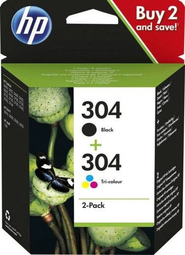 »304«, original Tintenpatrone (Spar-Set), Druckerpatrone 304 schwarz/cyan HP | /magenta/yellow BAUR