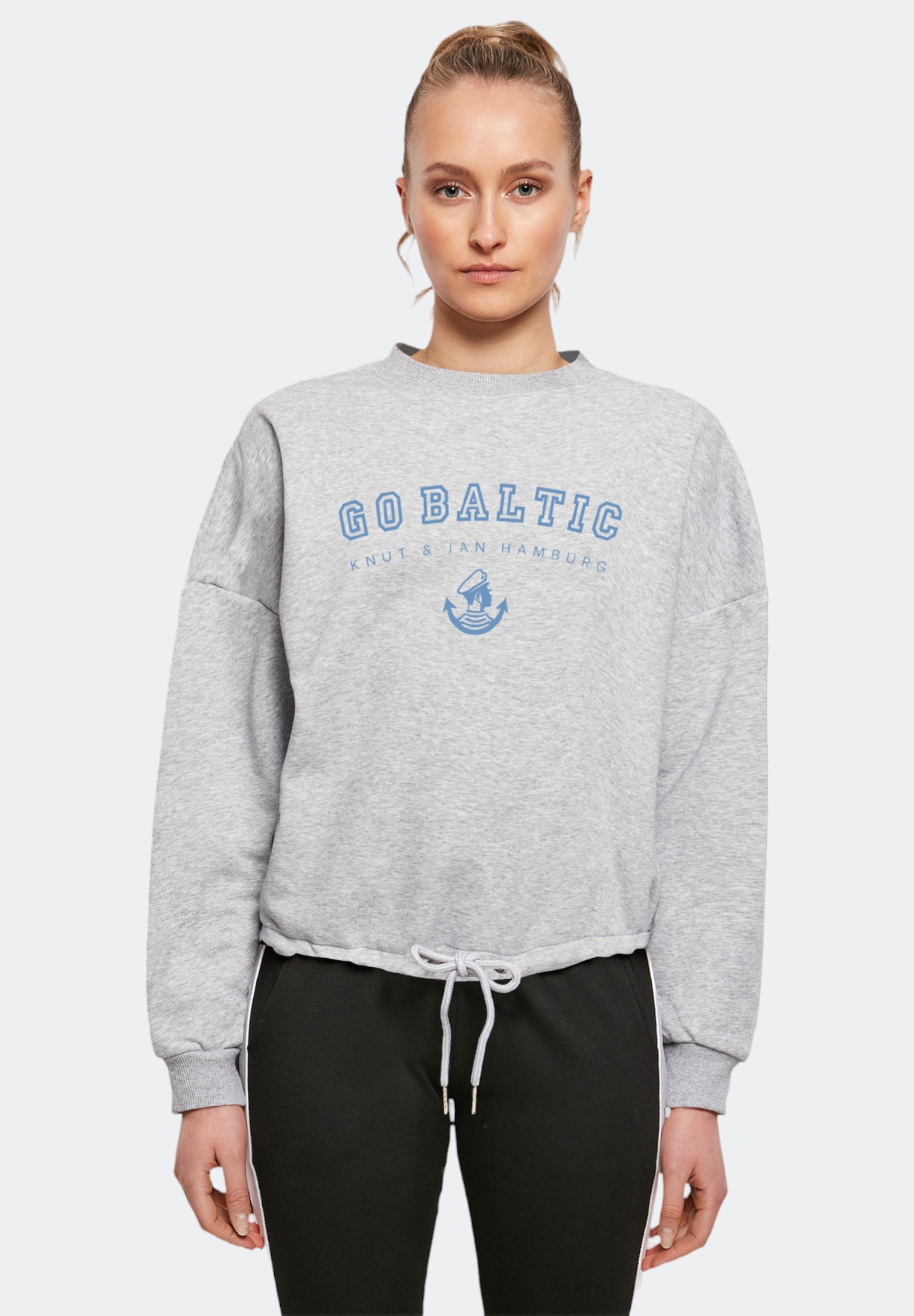 Sweatshirt »Go Baltic Knut & Jan Hamburg«, Print