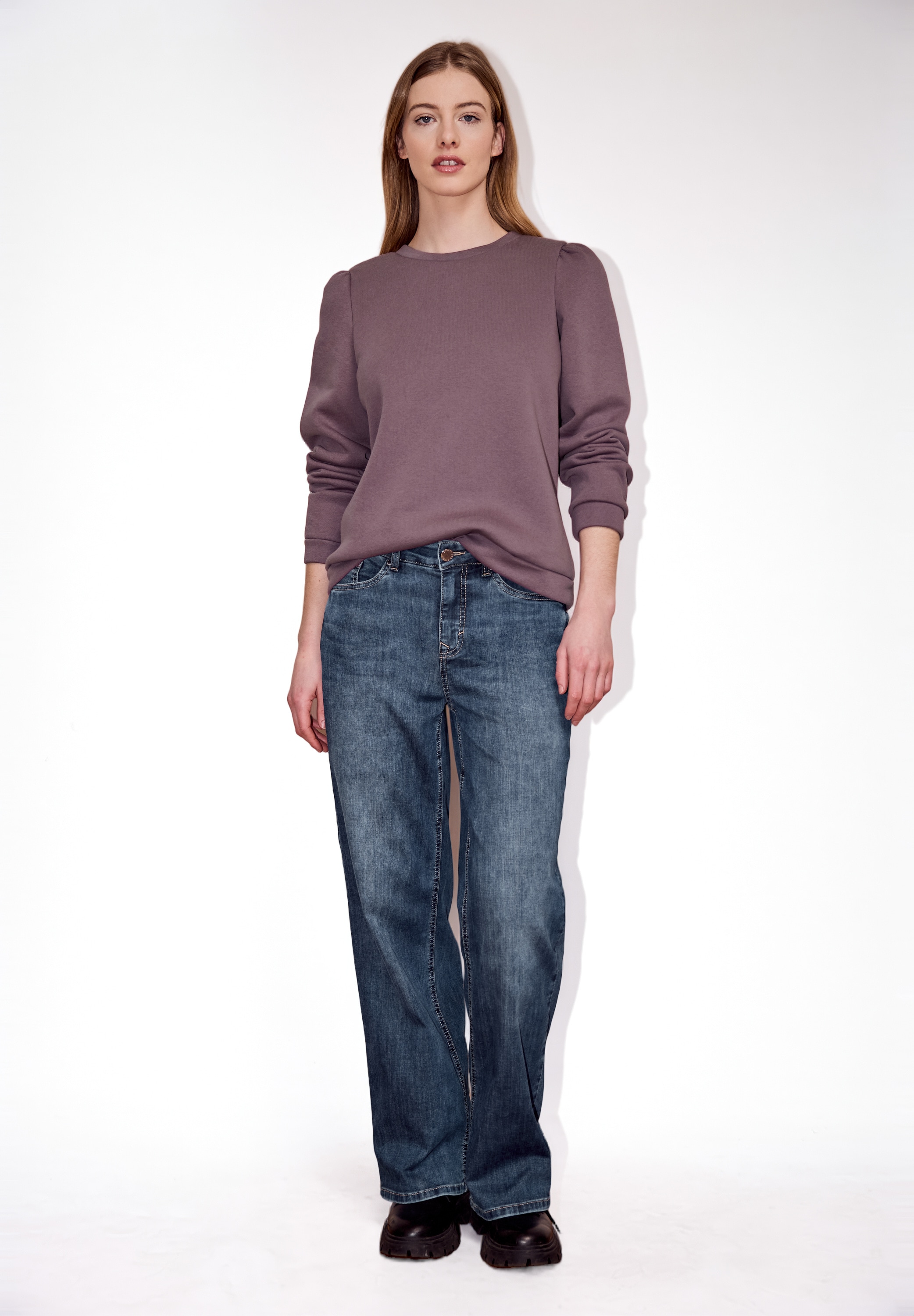 STREET ONE STUDIO Sweatshirt , Rundhalsausschnitt
