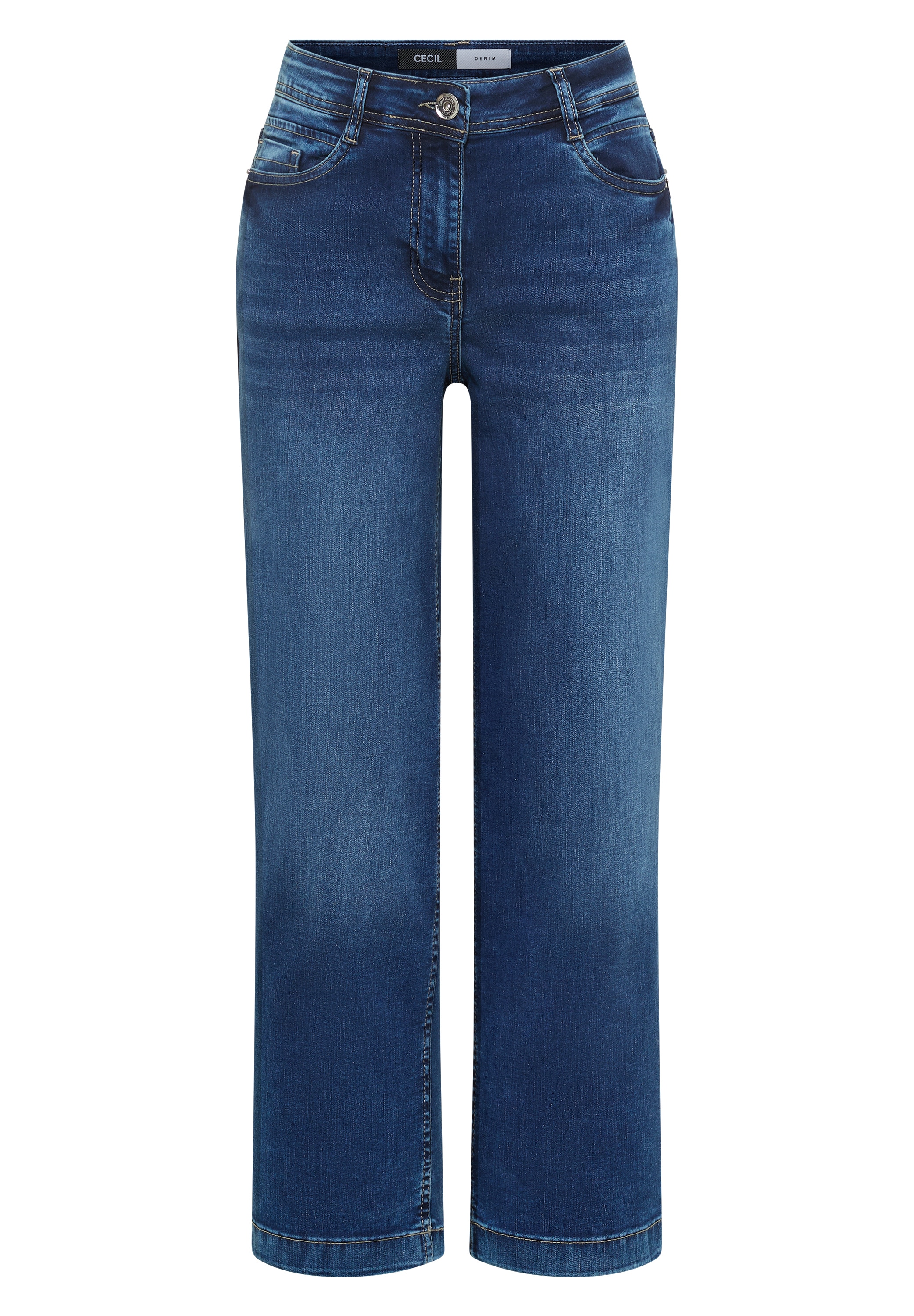Cecil Loose-fit-Jeans High Waist