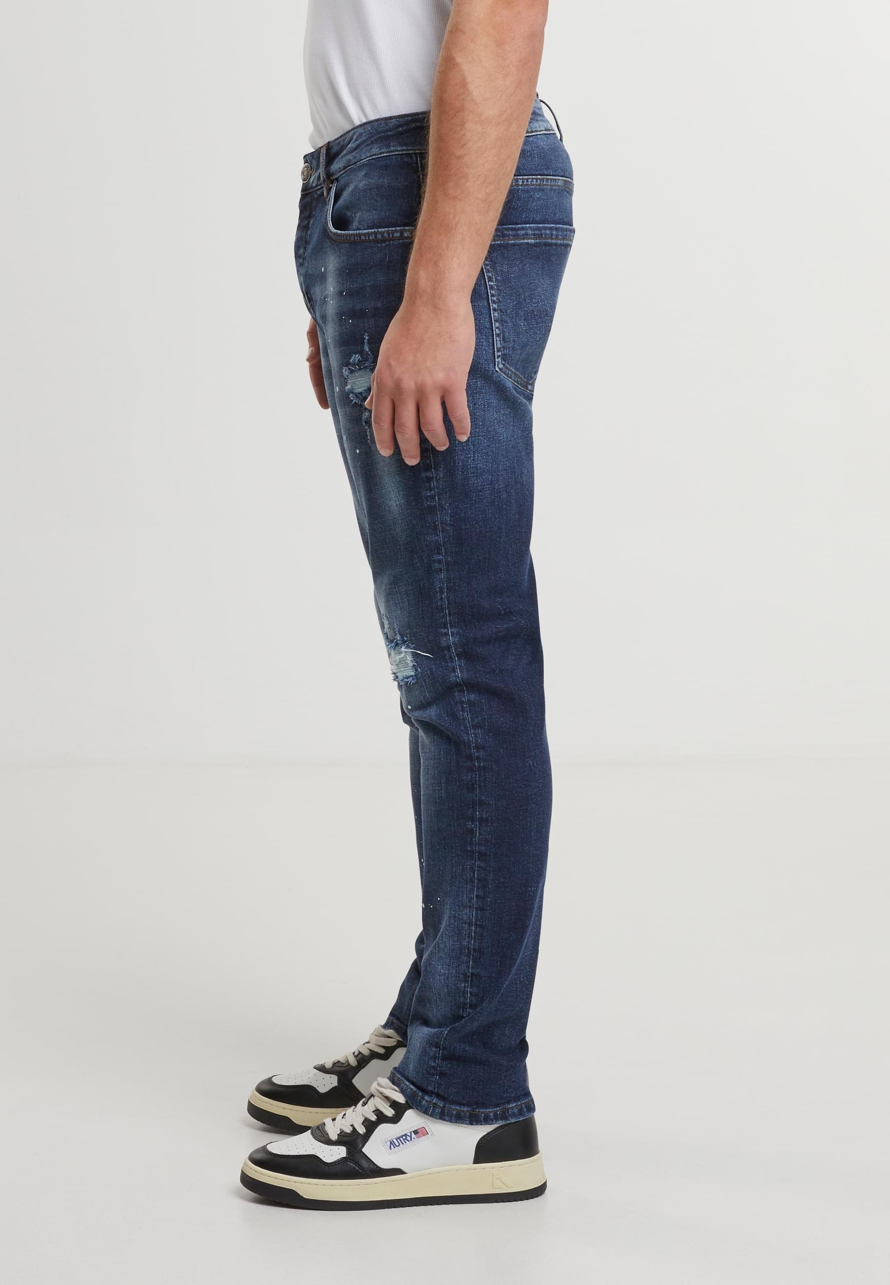 2Y Premium Bequeme Jeans »2Y Premium 2Y CARLOS DESTROYED SLIM FIT JEANS«