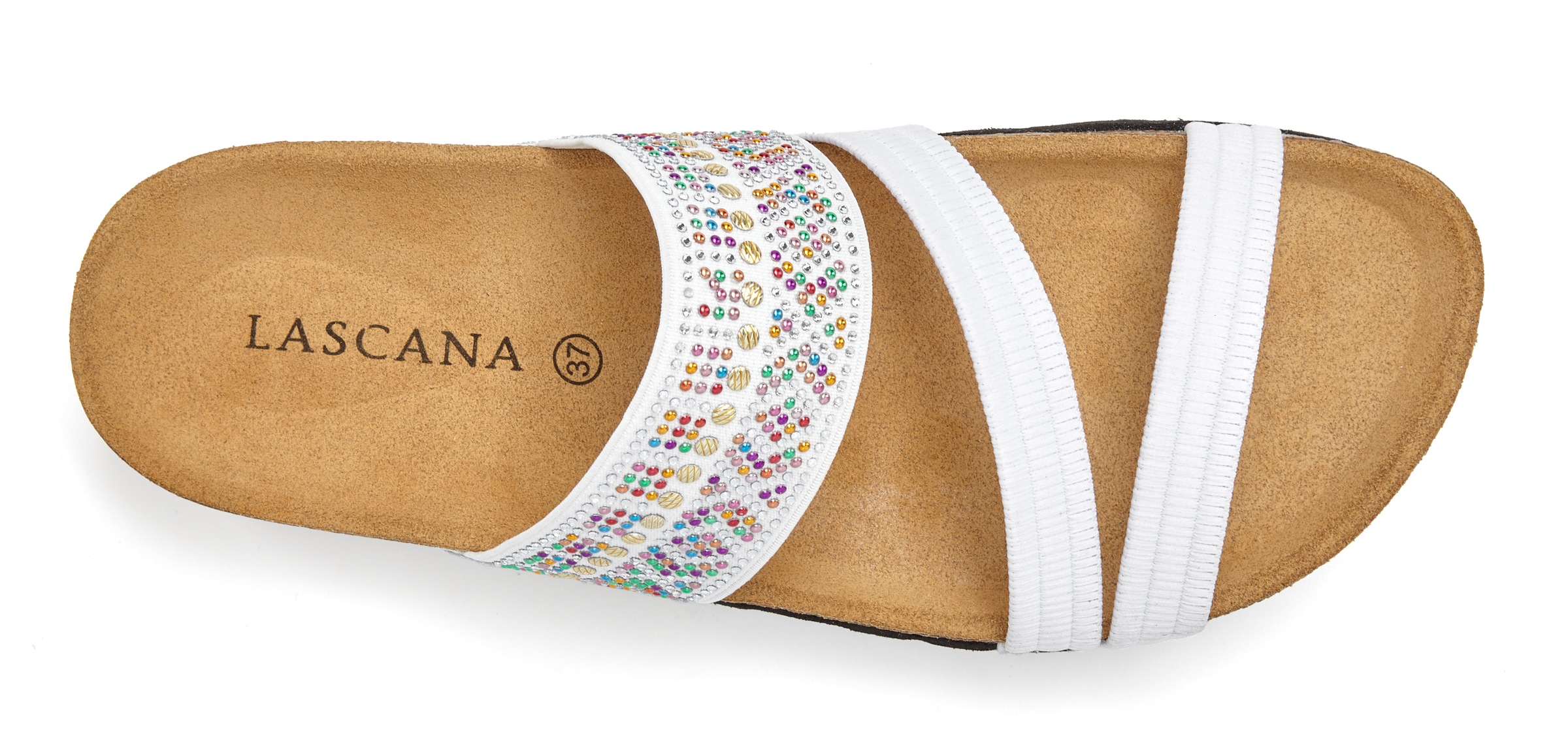 LASCANA Mule White 39 3