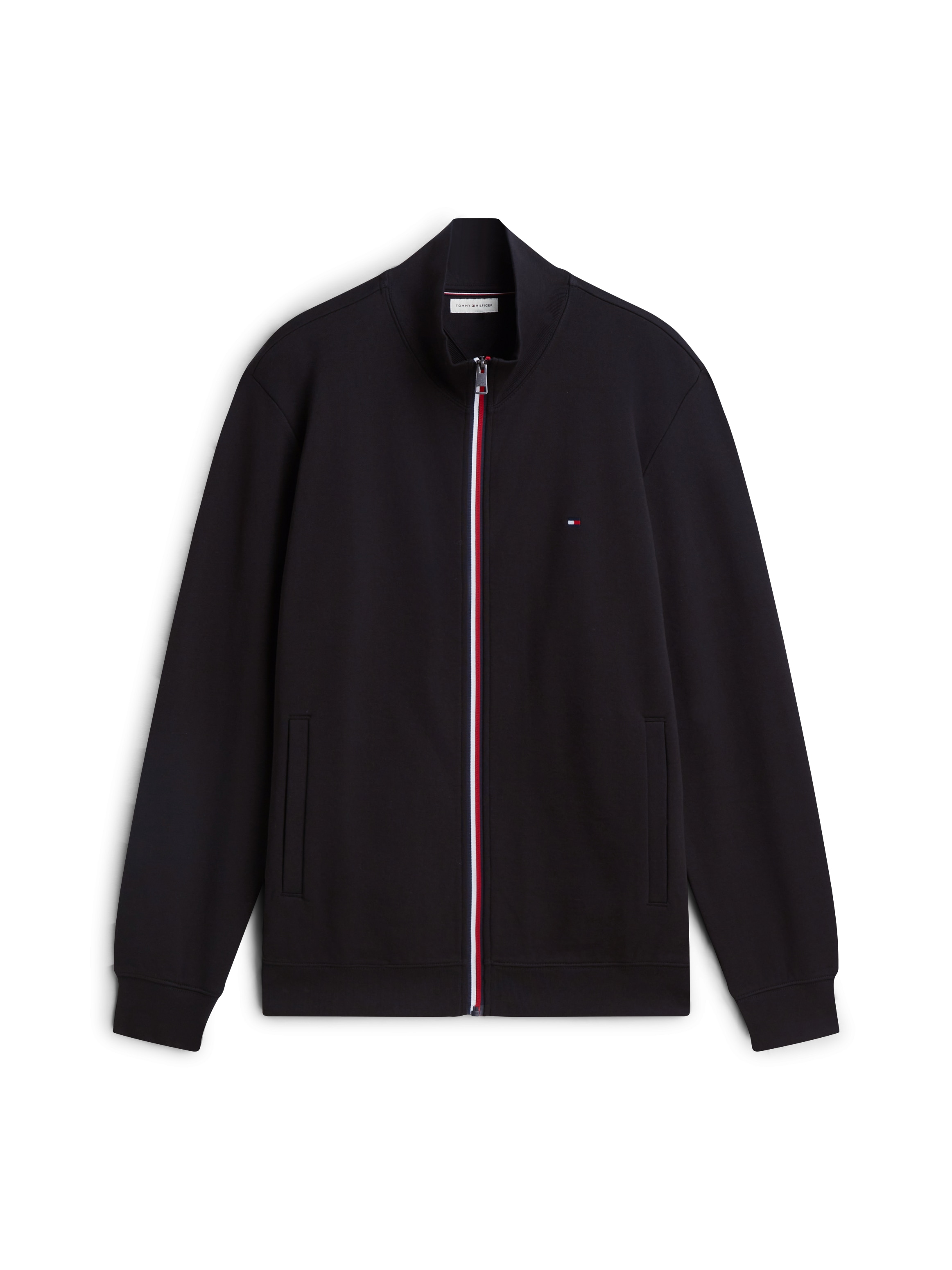 Tommy Hilfiger Kapuzensweatjacke »RWB TIPPING TRACK«