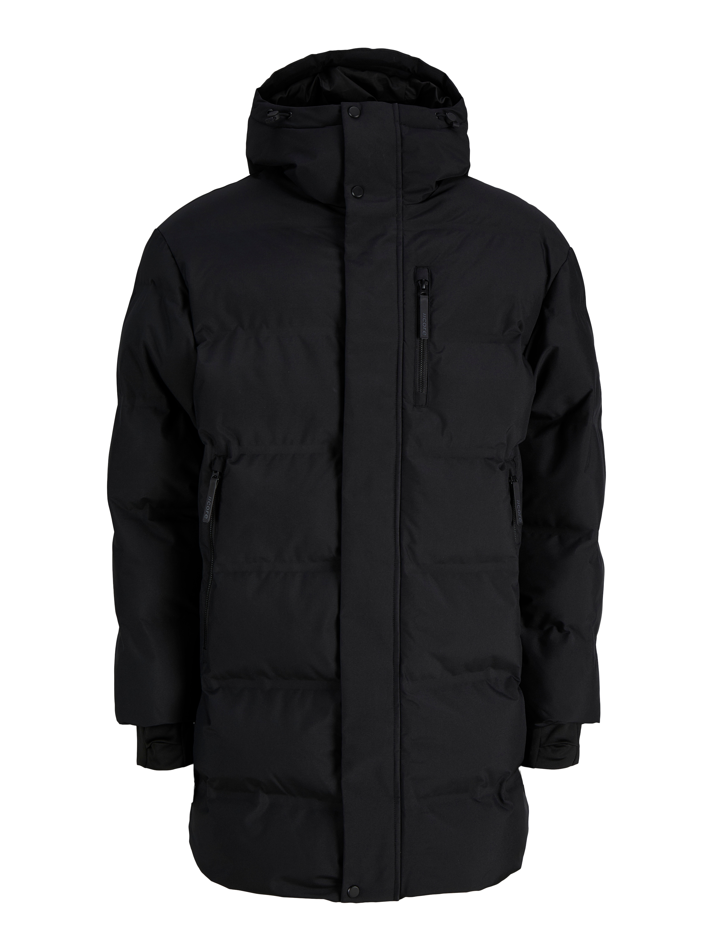 Jack & Jones Parka »JCOTRACE ALPHA LONG PUFFER« mit Kapuze Kunstfaser, regular fit