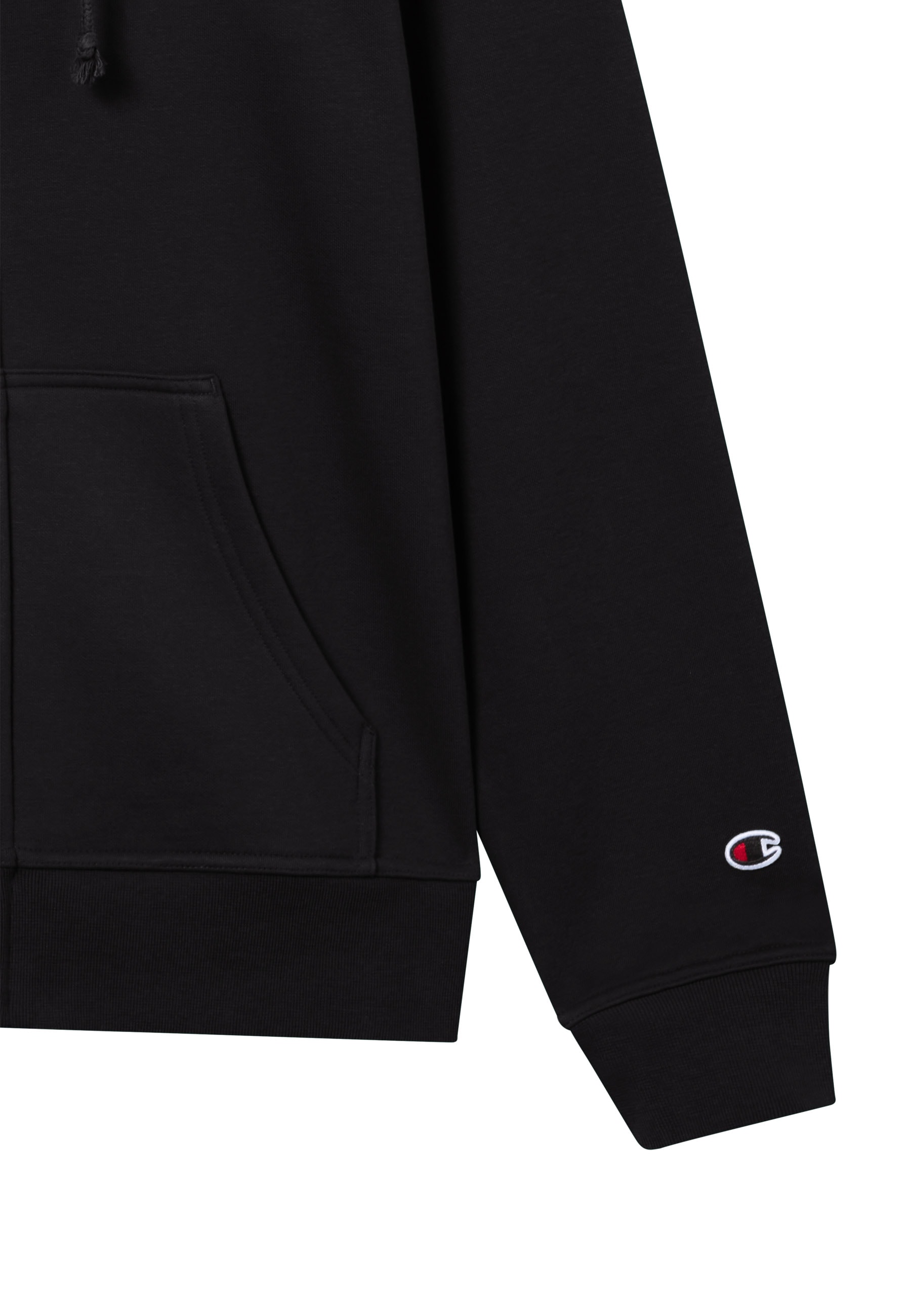 Champion Kapuzensweatjacke aus Baumwolle und Polyester, erhältlich in den Größen S bis XXL