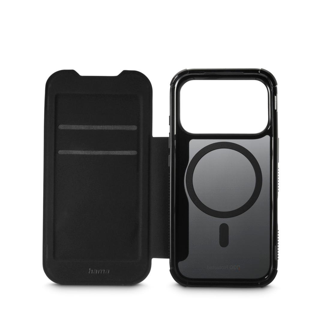 Hama Smartphone-Hülle »Handytasche „Extreme Protect“ für iPhone 17 Pro (für MagSafe)« Stoßfest, sturzsicher, kratzfest, 4H, Wireless-Charging-kompatibel