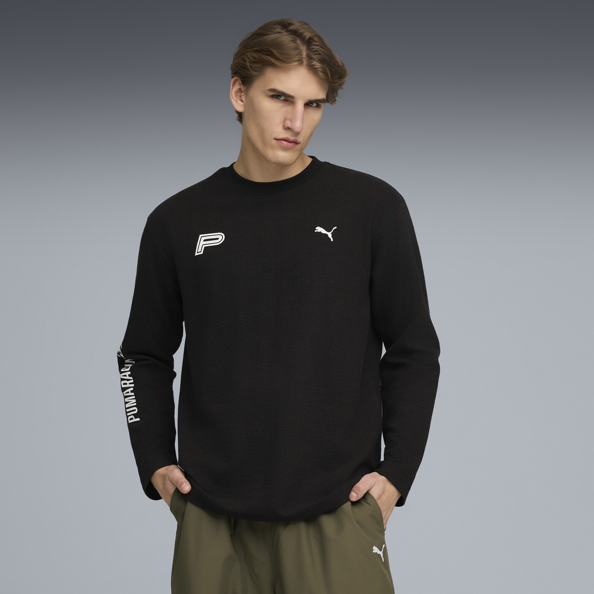 PUMA T-Shirt »FUTURE.PUMA.ARCHIVE Waffle Relaxed Langarmshirt Erwachsene«