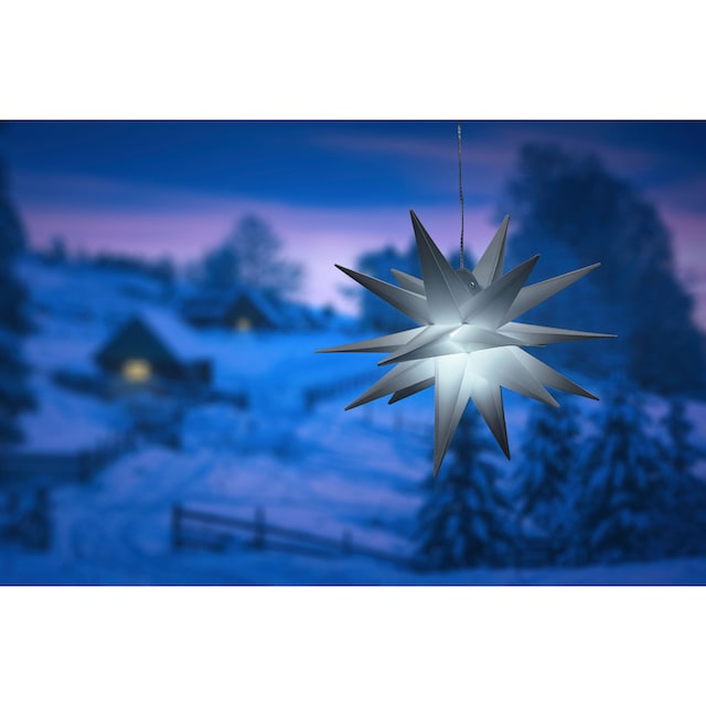 BONETTI LED Stern »Weihnachtsstern«, 3er Set, in 3D-Optik, Batteriebetrieb, Ø  25 cm, Weihnachtsdeko bestellen | BAUR