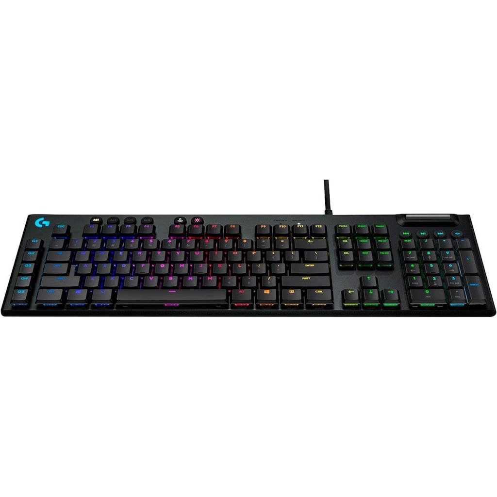 Logitech G Gaming-Tastatur »G815 LIGHTSYNC RGB«, (programmierbare G-Tasten-Multimedia-Tasten)