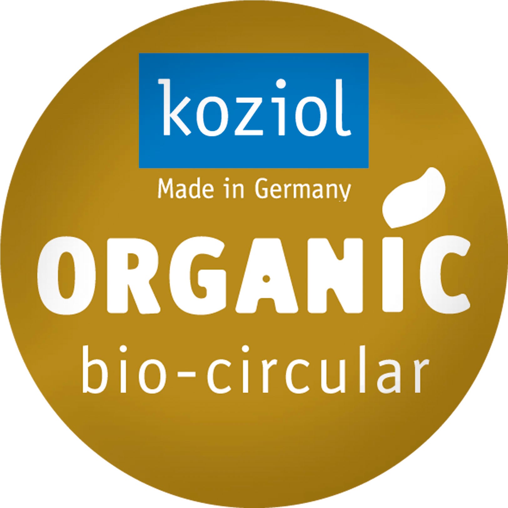KOZIOL Speiseteller »CONNECT PLATE Ø 20,5 cm, aus biozirkulärem Material« Spülmaschinengeeignet und melaminfrei, Made in Germany