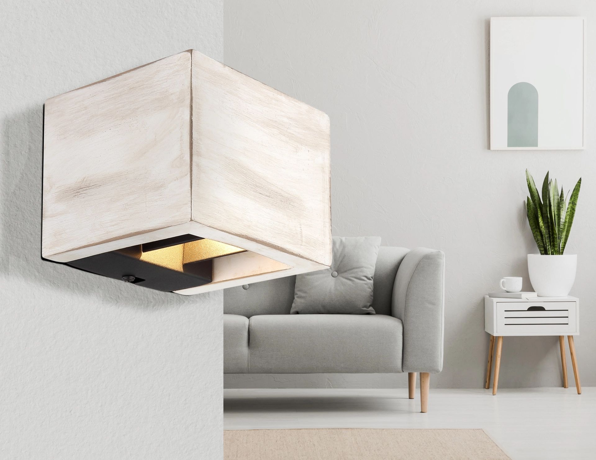GLOBO LIGHTING LED Wandleuchte »ALINA«, 1 flammig, Leuchtmittel LED-Modul | LED fest integriert, Lichtkegel individuell zu verstellen
