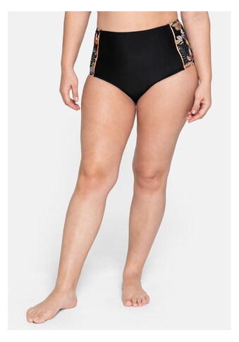 sheego by Joe Browns Bikini-Hose »Badehose«, in High-Waist-Form mit seitlichem Druck kaufen