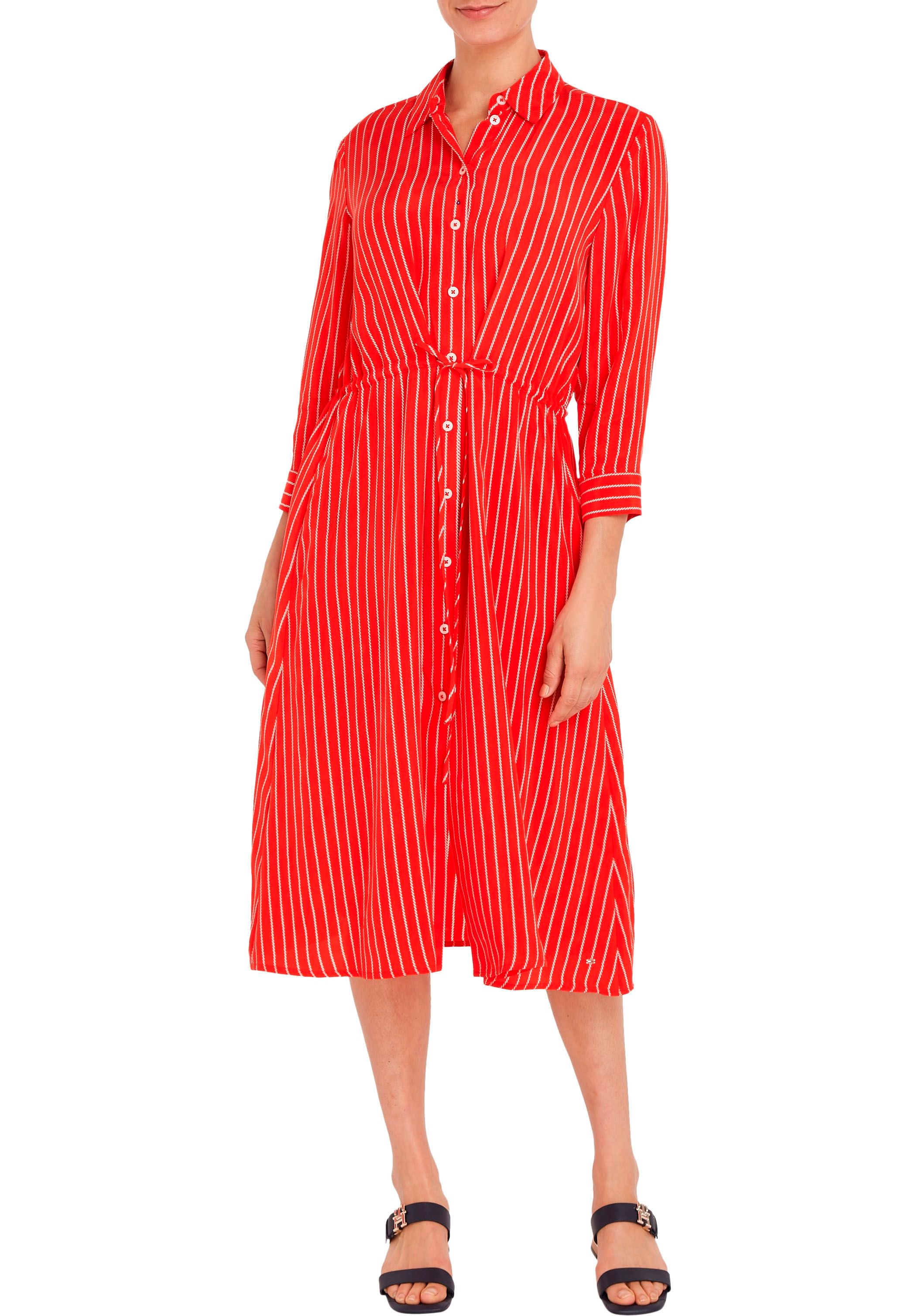 Tommy Hilfiger Curve Hemdblusenkleid »CRV CUPRO ROPE ST SHIRT DRESS«, mit integriertem... kaufen