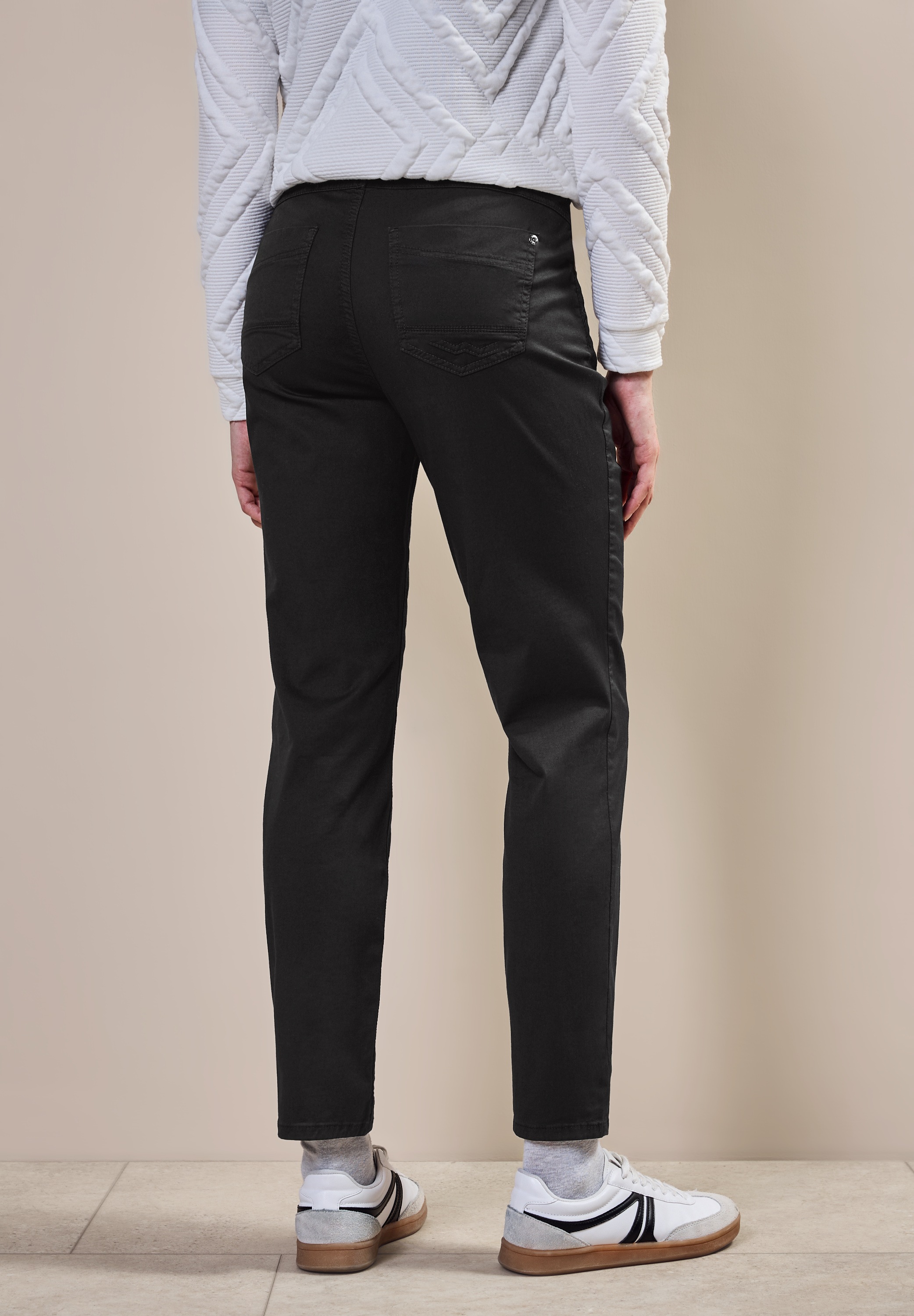Cecil Stoffhose, aus Baumwolle mit Stretchanteil