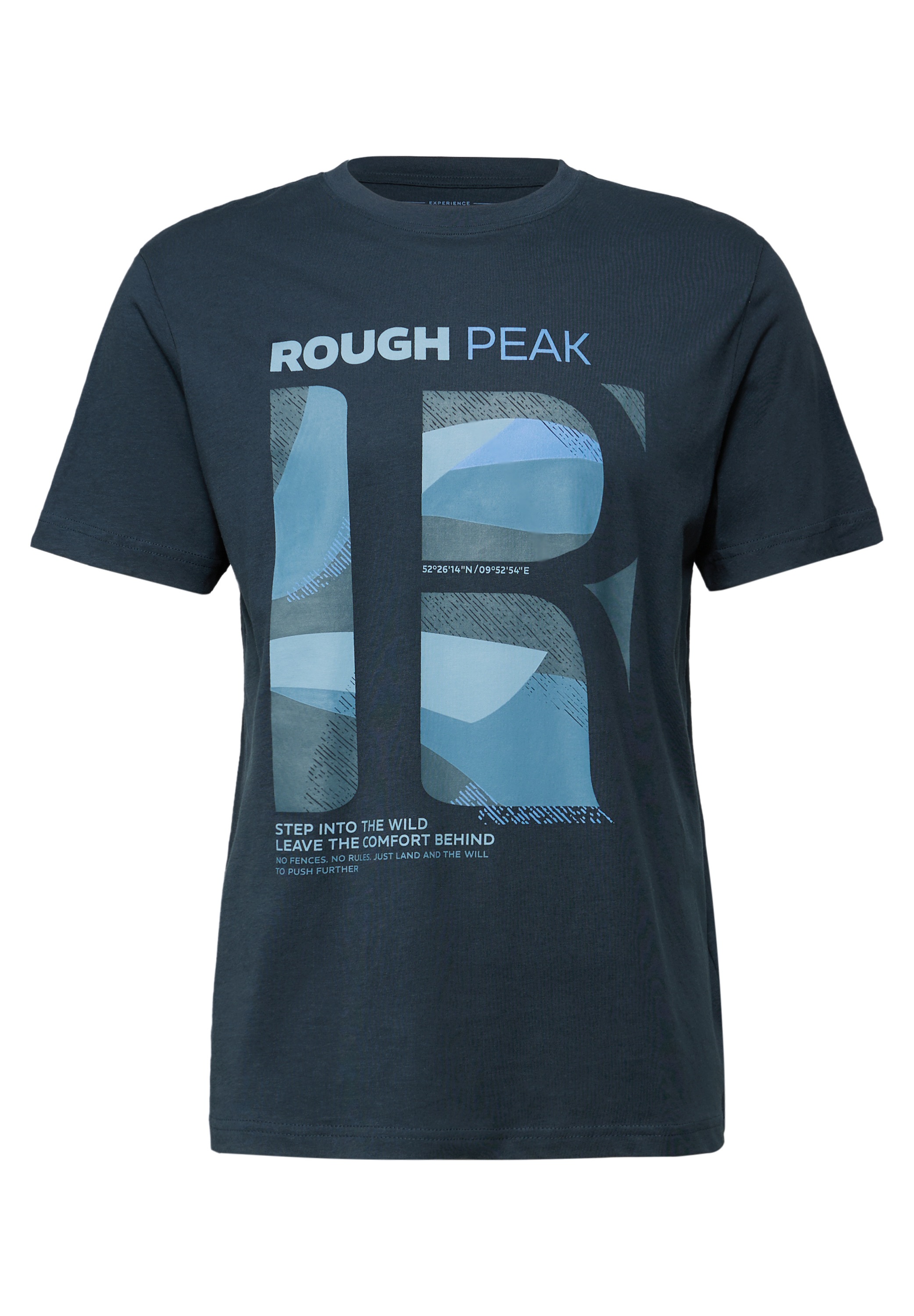 STREET ONE MEN T-Shirt aus reiner Baumwolle