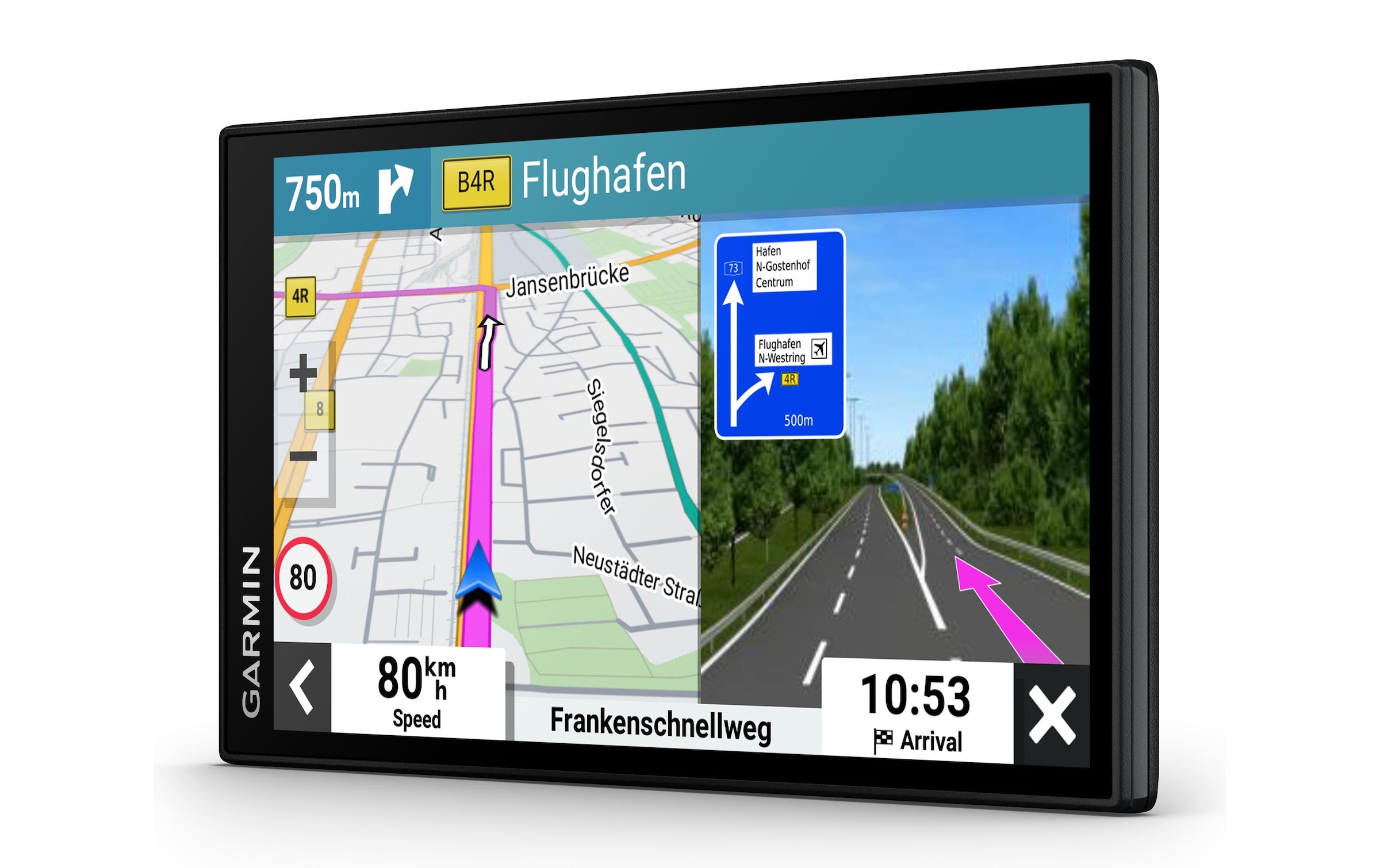 Garmin DriveSmart 66 EU Navi, MT-S, GPS, Schwarz, 32 GB, USB-C, BRANDNEU - Image 13