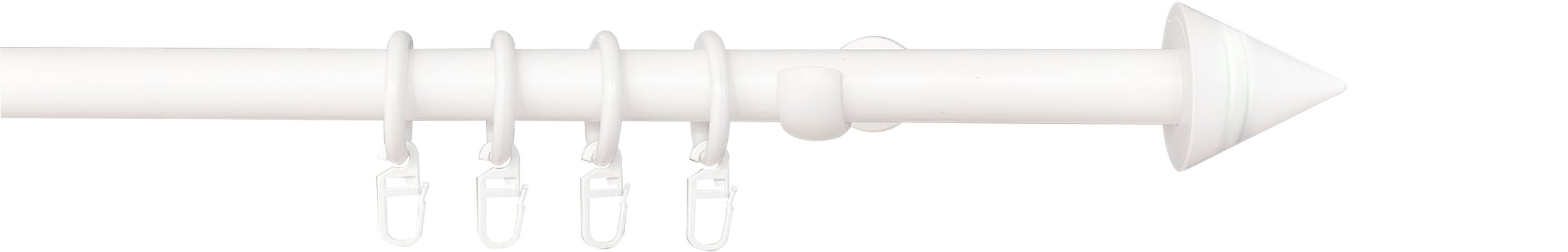 SN DECO GROUP Gardinenstange "Gardinenstange Como" 1 läufig-läufig Fixmaß günstig online kaufen