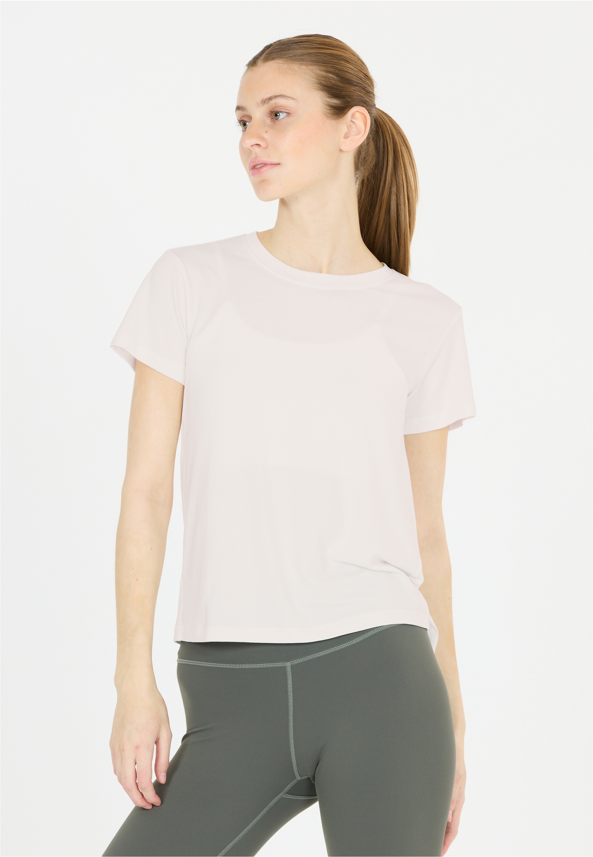 ATHLECIA Herren Funktionsshirt "Pacy V2", weiß, Gr. 40, unifarben, 93% Polyester, 7% Elasthan, Shirts, aus atmungsaktivem Material