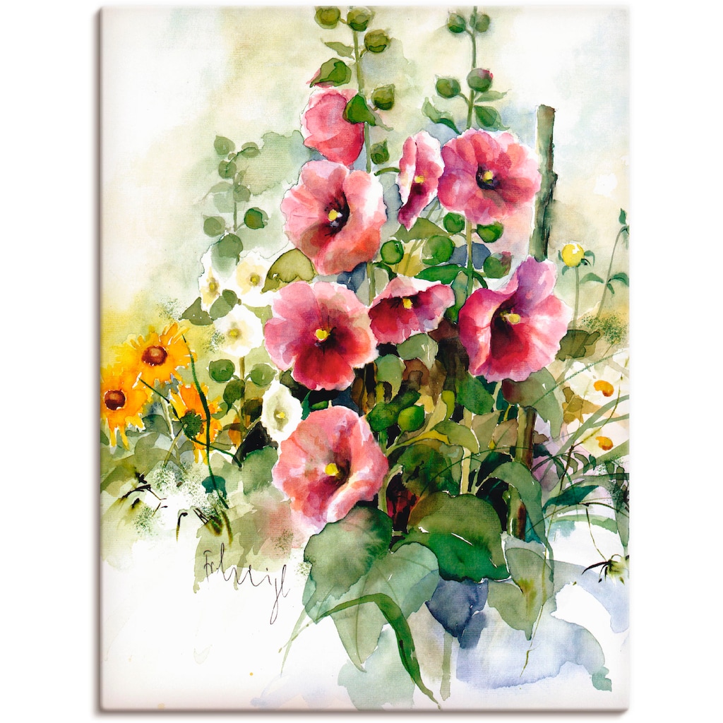 Artland Wandbild »Blumen Zusammenstellung I«, Blumen, (1 St.)