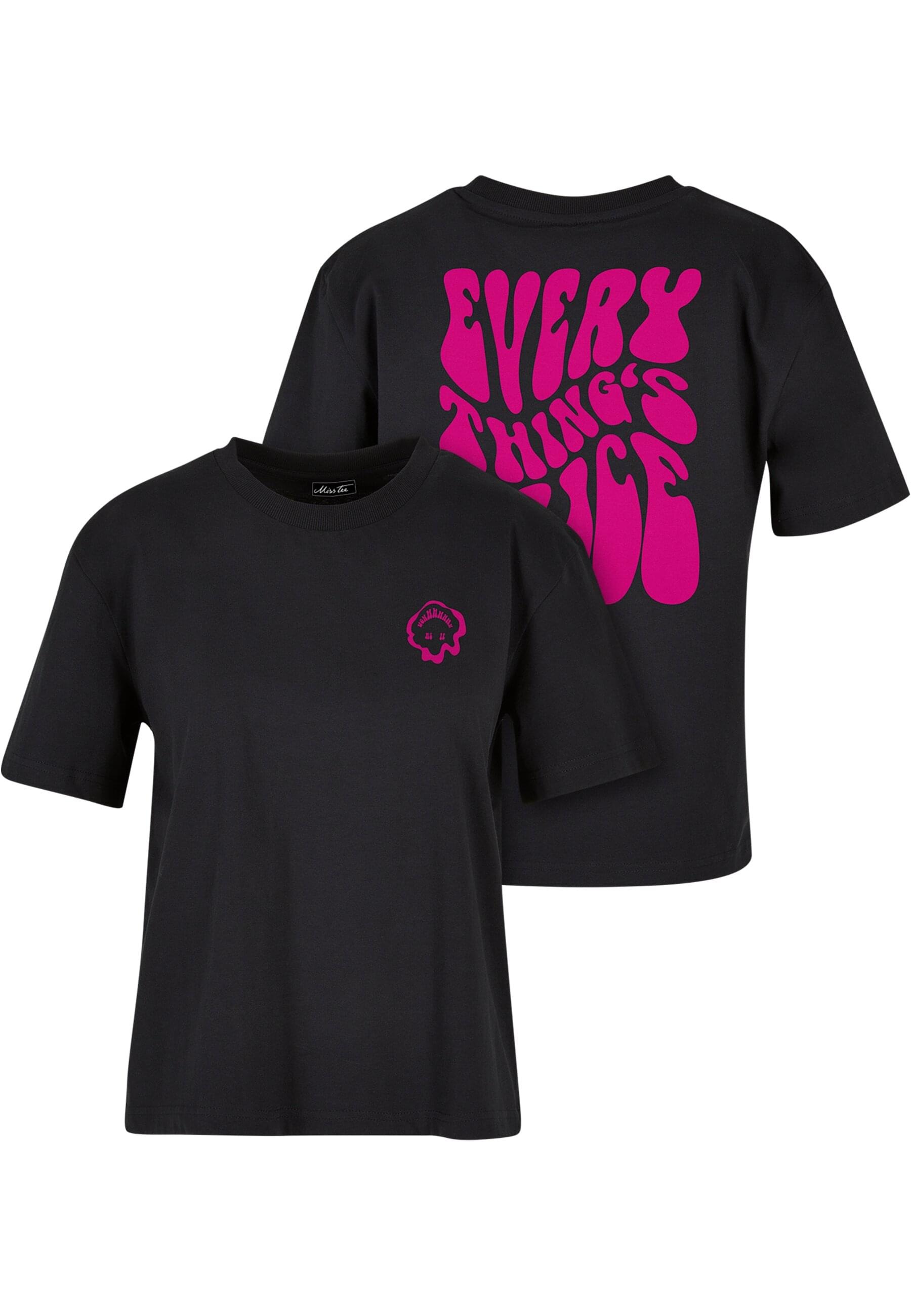 Miss Tee T-Shirt "Miss Tee Damen Everythings Nice Tee" 1 Stk. tlg. günstig online kaufen