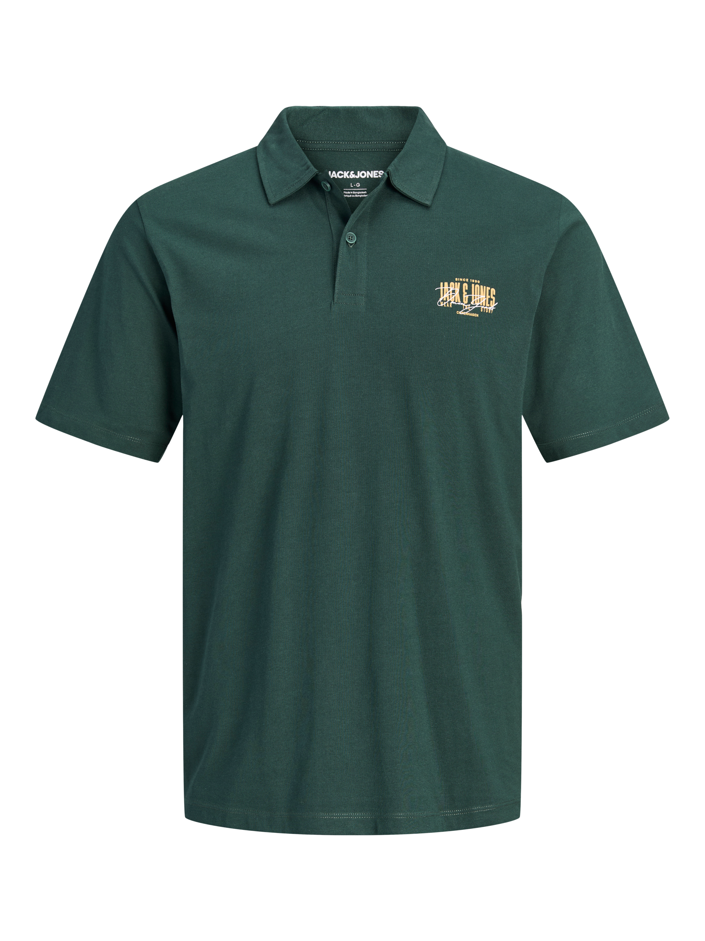Jack & Jones PlusSize Poloshirt "Jjaero Polo Ss Pls" Baumwolle, Regular Fit