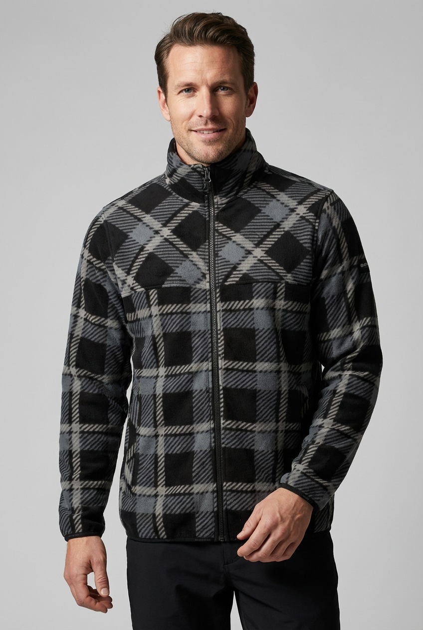 Icepeak Fleecejacke "ICEPEAK MARENGO" normale Passform, mit zwei Reißverschlusstaschen vorne