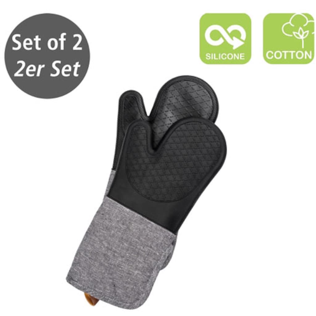 WENKO Topfhandschuhe »Ada«, (Set, 2 tlg.)