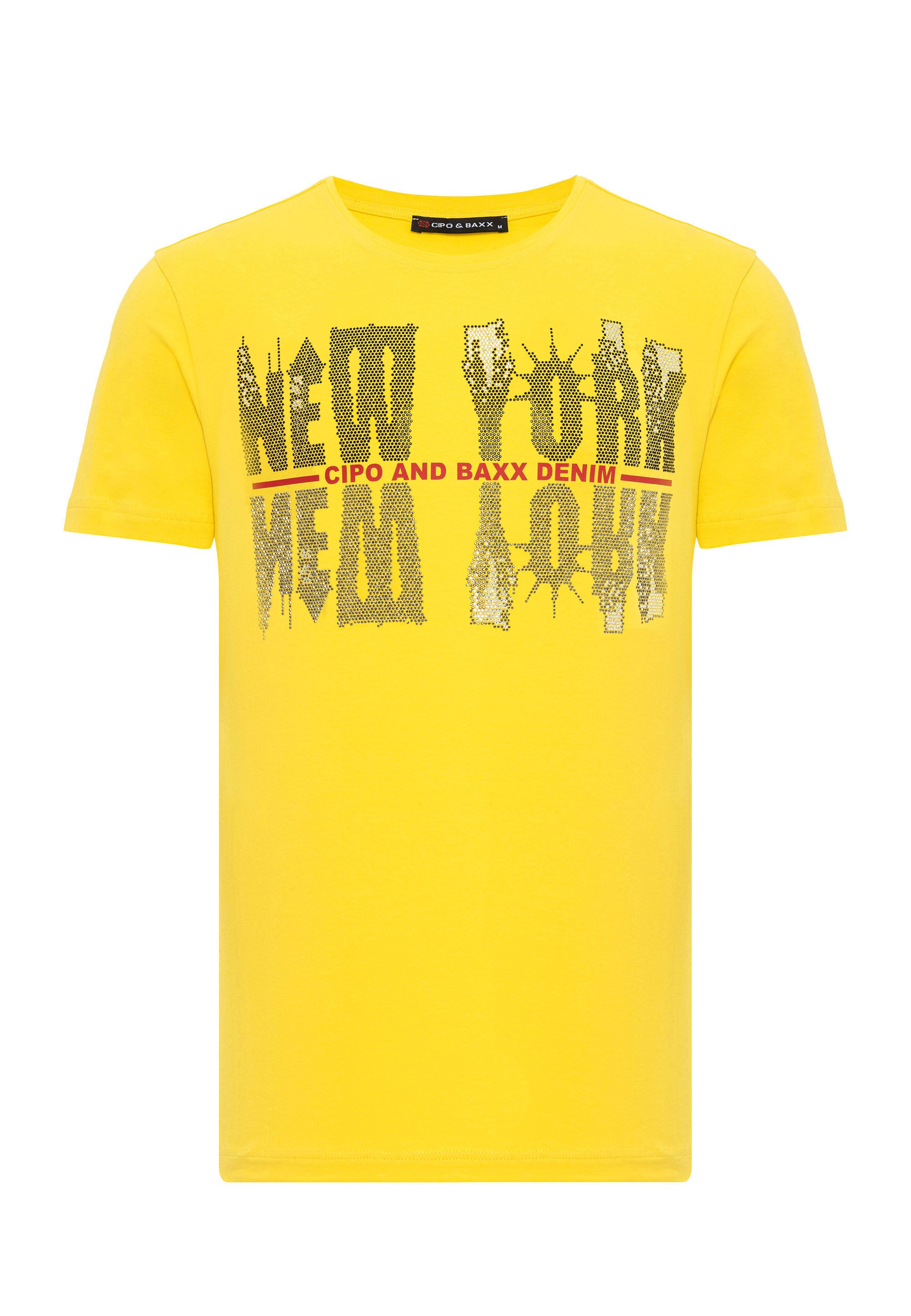 Cipo & Baxx T-Shirt "T-Shirt", mit New York-Motiv günstig online kaufen