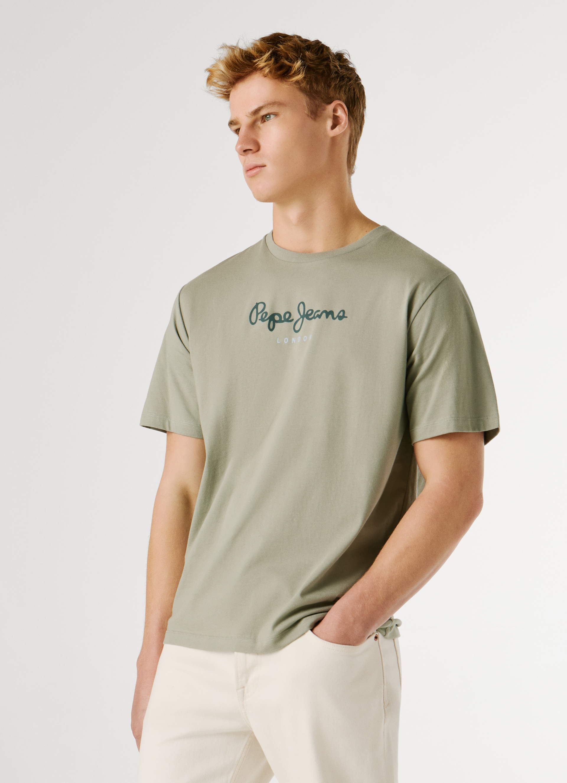 Pepe Jeans Rundhalsshirt "EGGO" günstig online kaufen