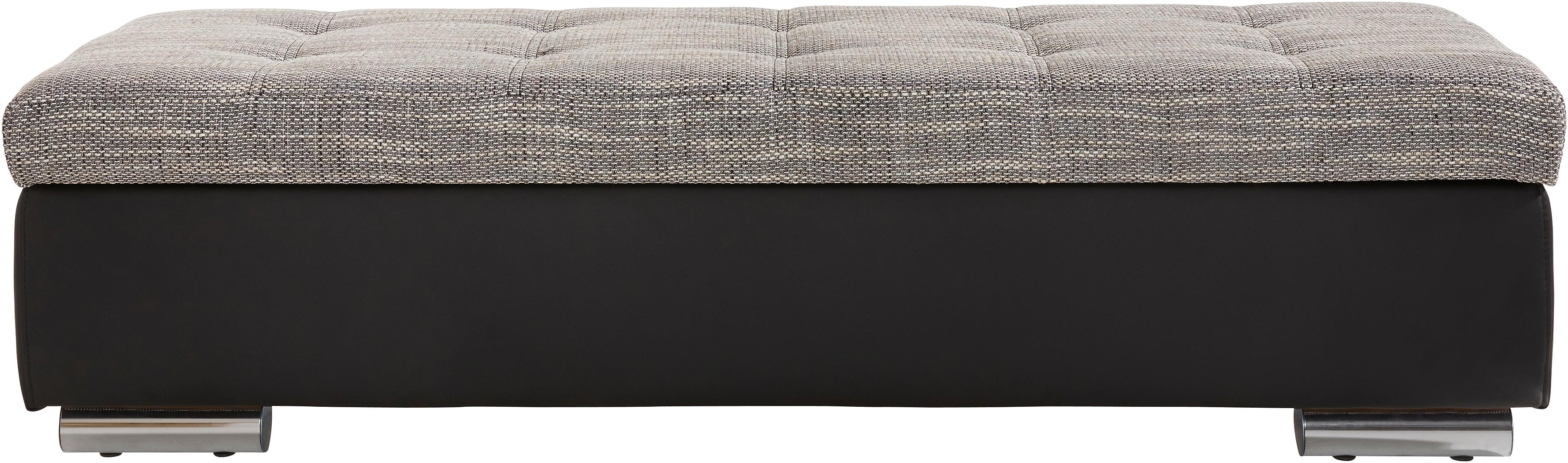 DOMO collection Hocker "TREVISO XXL: 161x60x41 cm" mit Stauraum, auch in Cord, passend zur Serie, moderne Steppung