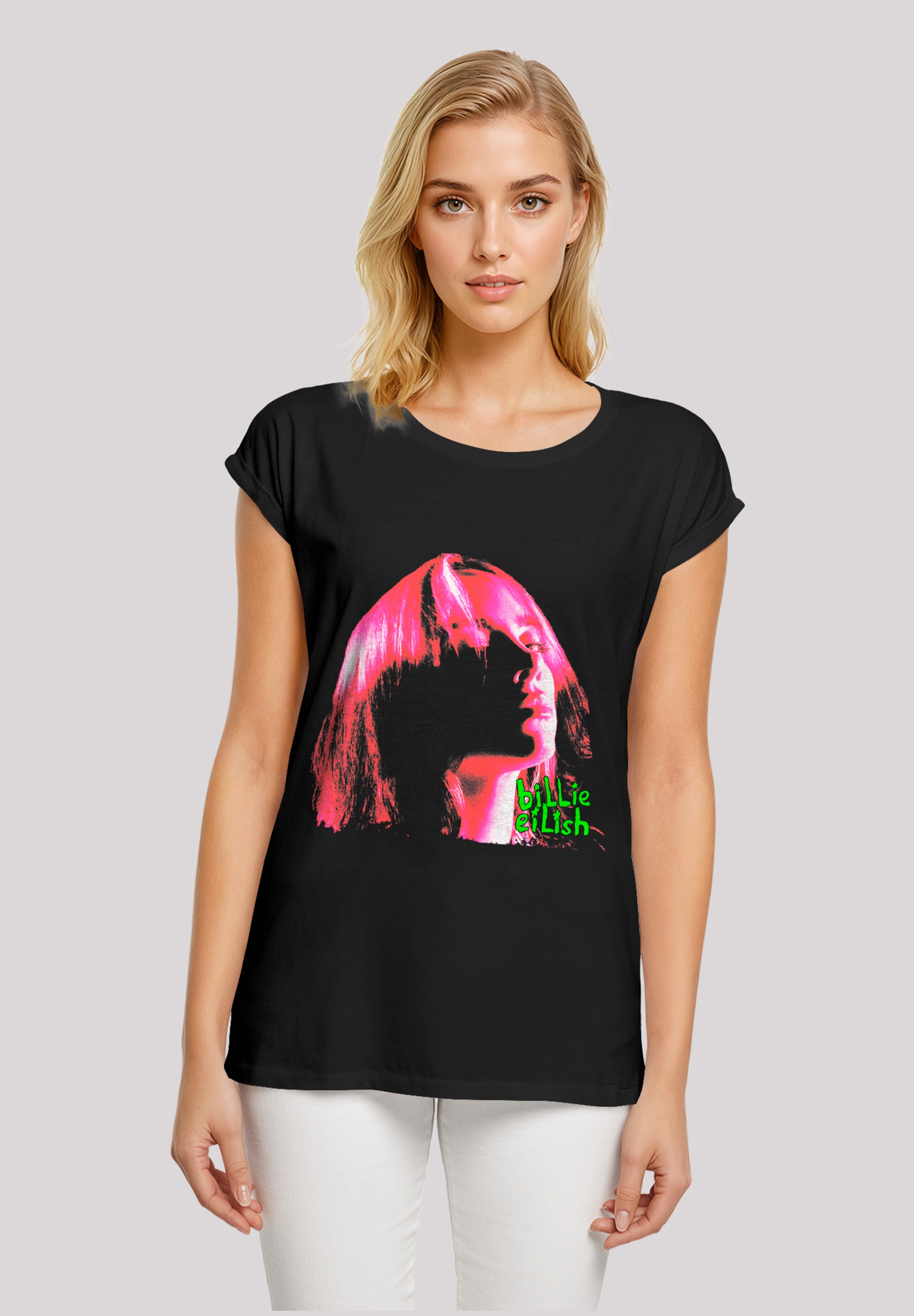 F4NT4STIC T-Shirt "Billie Eilish Pink Face", Premium Qualität günstig online kaufen