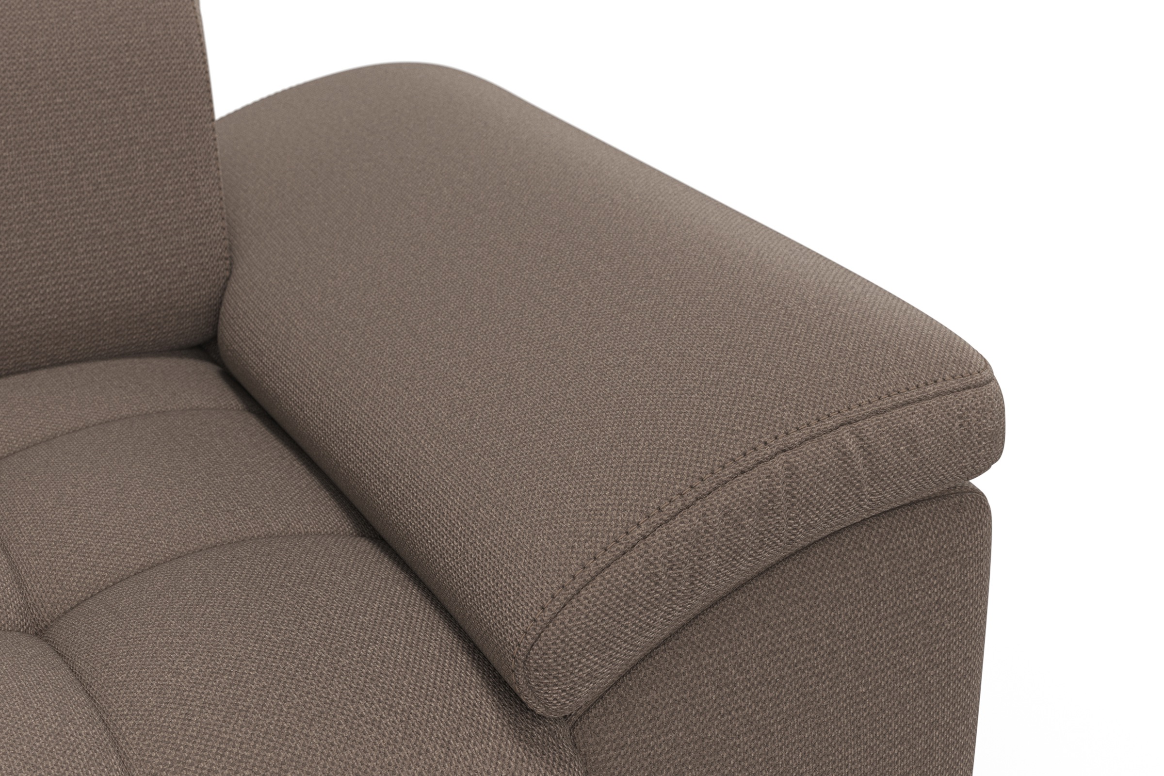 sit&more Ecksofa »Cool L-Form«, wahlweise mit Kopfteilverstellung und Vorziehsitz, motorisch